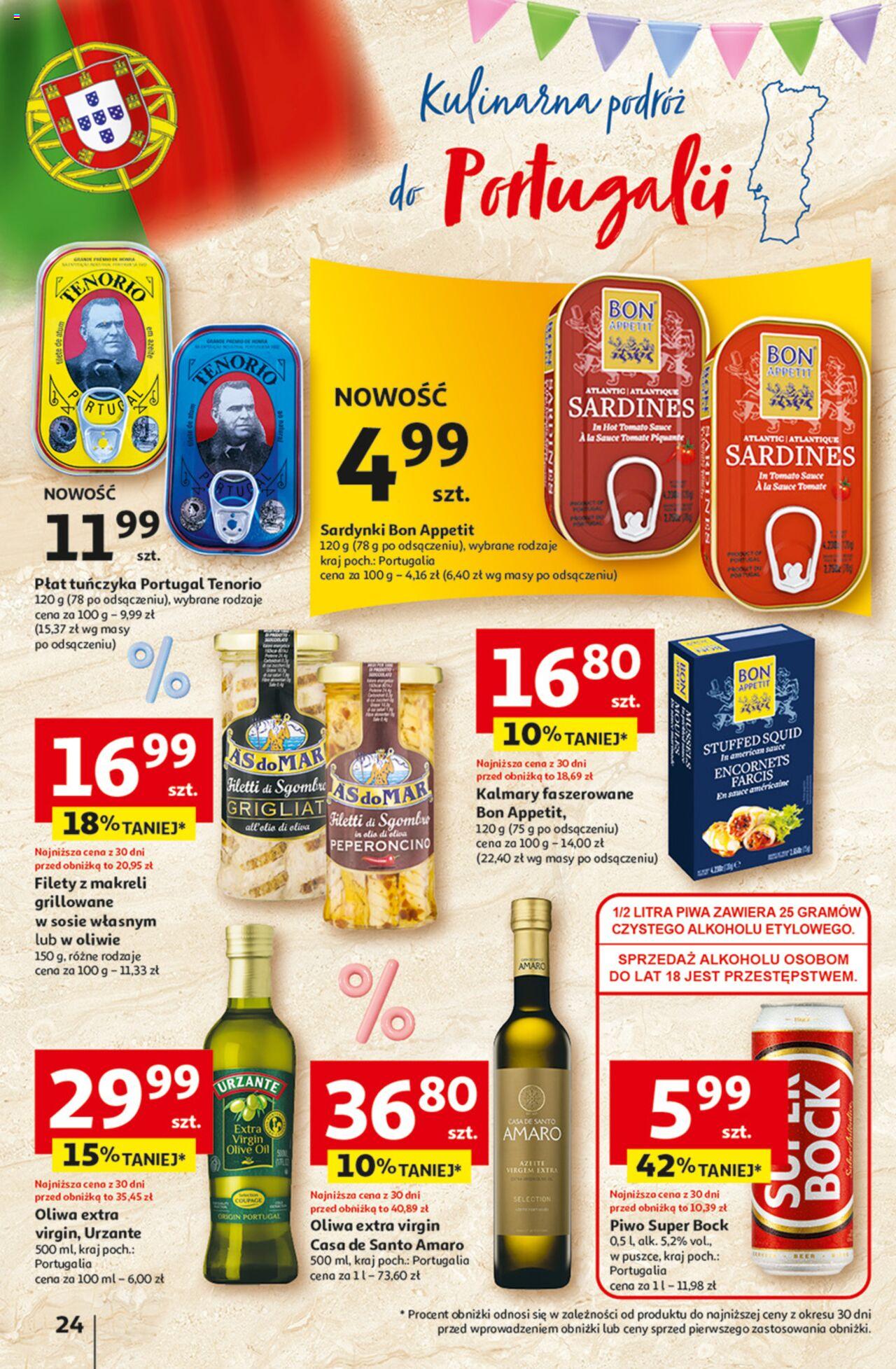 Auchan Jeszcze taniej na urodziny Hipermarket Gazetka ważna od 09.05.2024 do 15.05.2024 strona 24