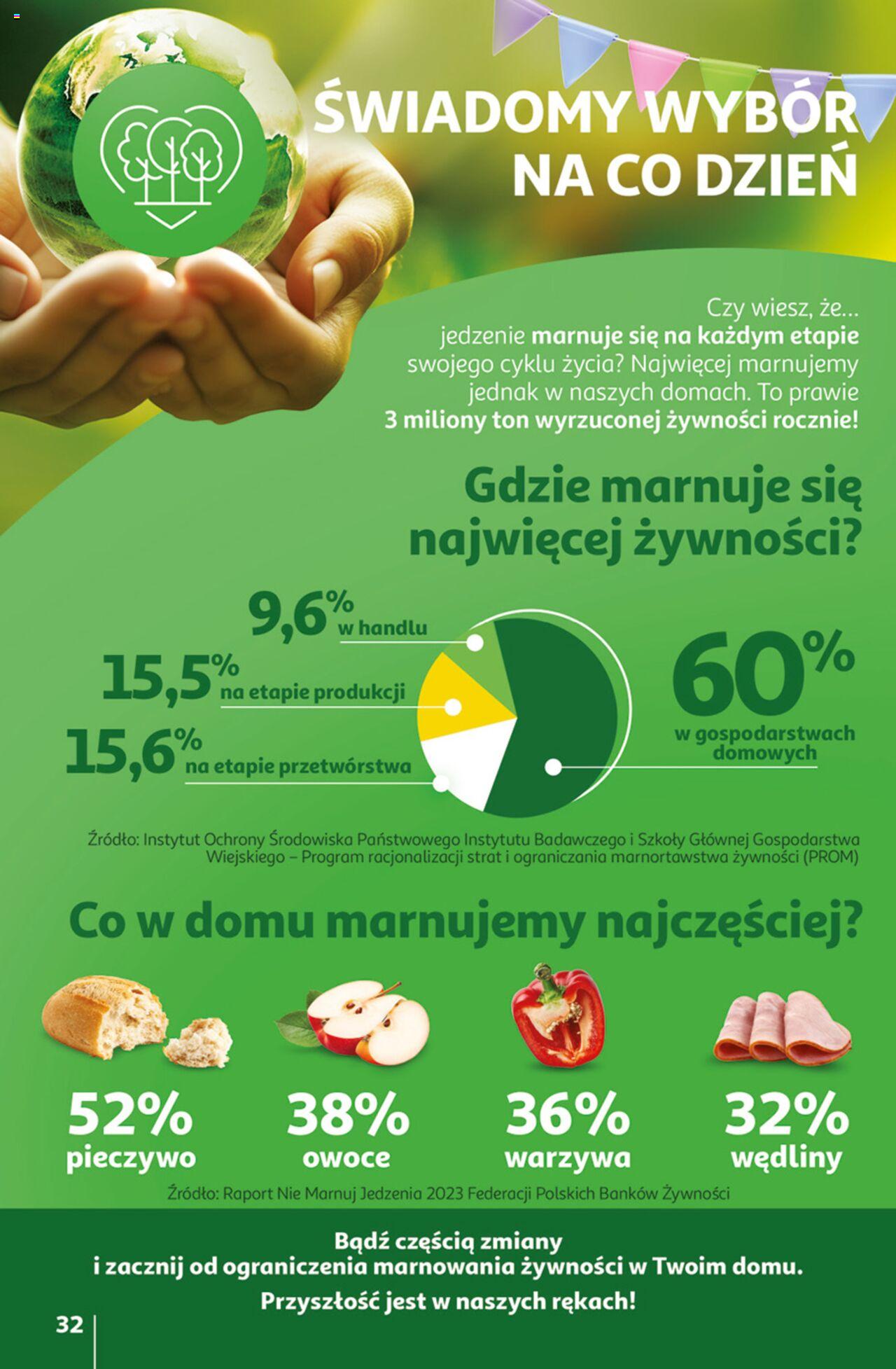 Auchan Jeszcze taniej na urodziny Hipermarket Gazetka ważna od 09.05.2024 do 15.05.2024 strona 32