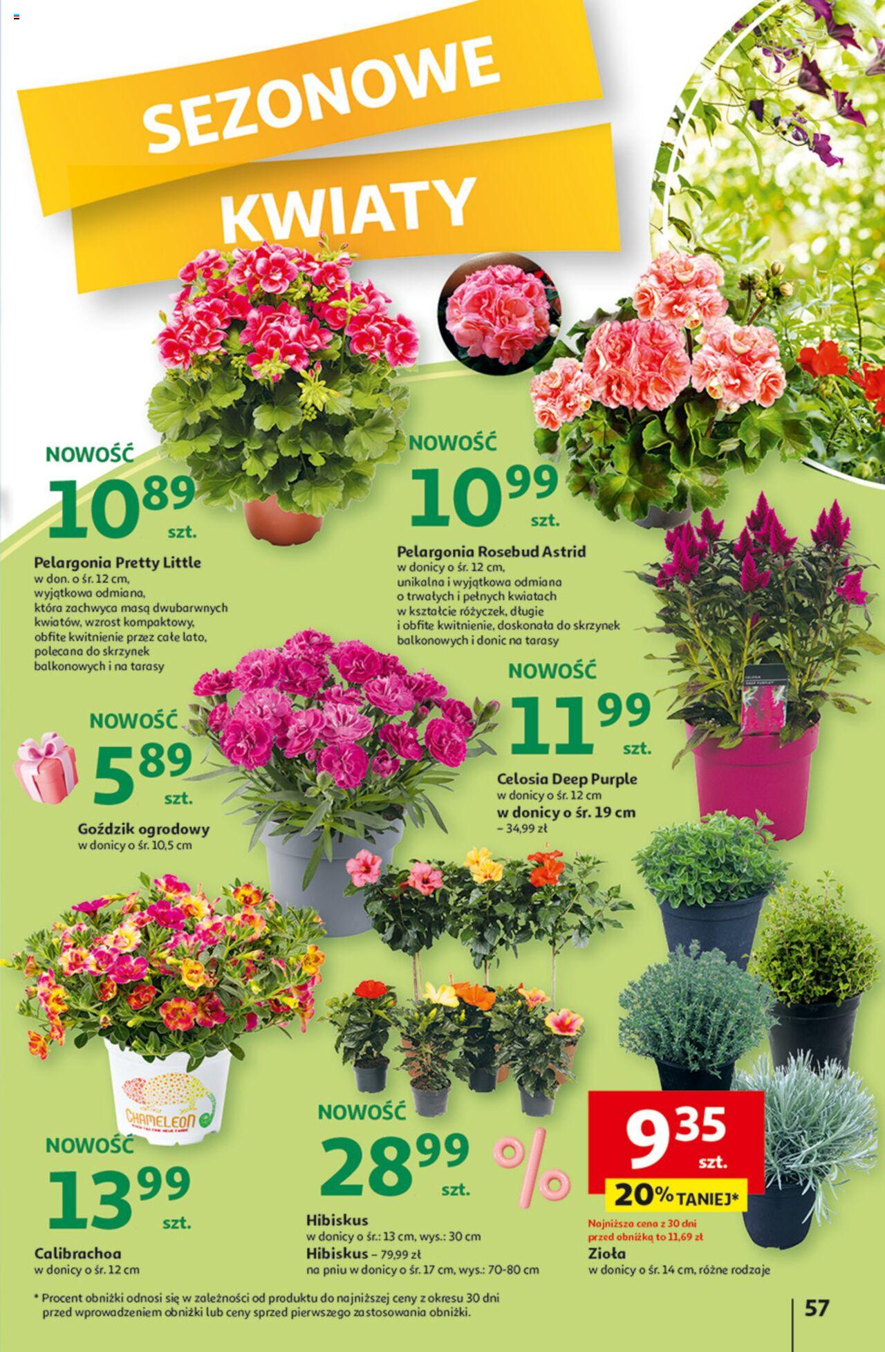 Auchan Jeszcze taniej na urodziny Hipermarket Gazetka ważna od 09.05.2024 do 15.05.2024 strona 57