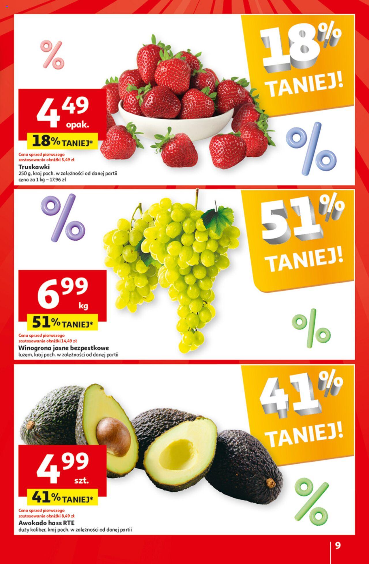 Auchan Jeszcze taniej na urodziny Hipermarket Gazetka ważna od 09.05.2024 do 15.05.2024 strona 9