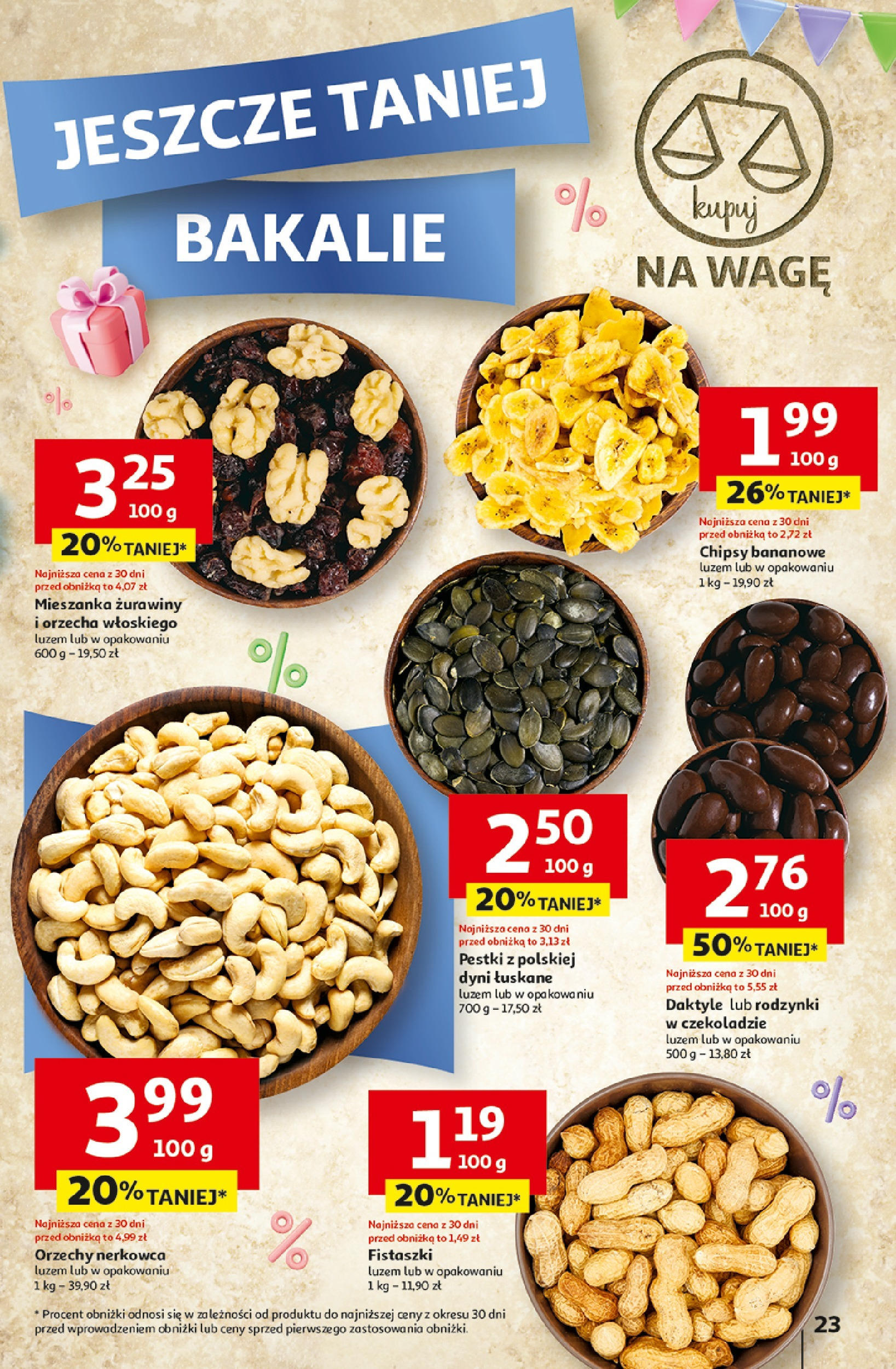 Auchan Jeszcze taniej na urodziny Hipermarket Gazetka  ważna od 25.04.2024 do 30.04.2024 strona 21