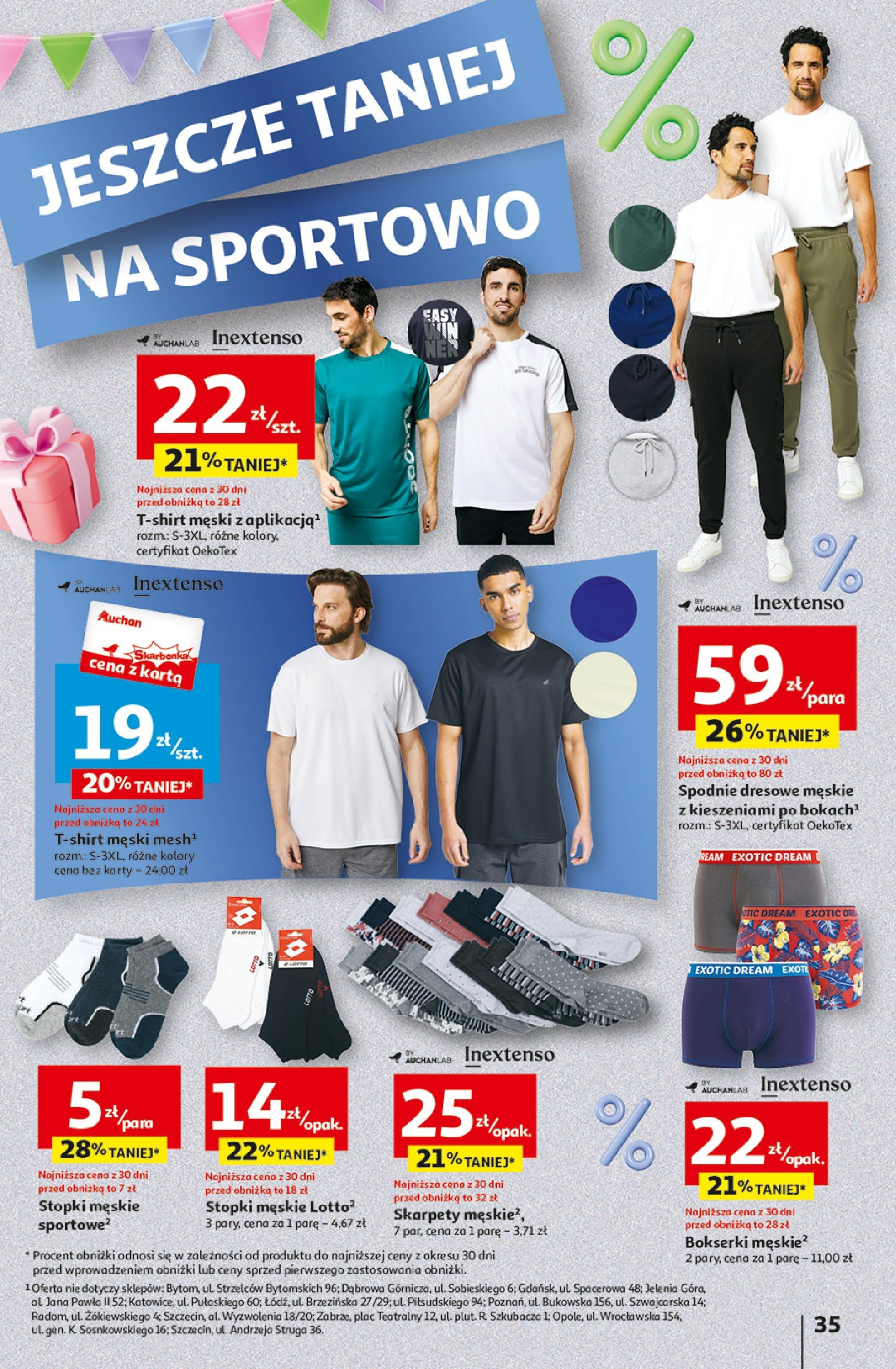 Auchan Jeszcze taniej na urodziny Hipermarket Gazetka  ważna od 25.04.2024 do 30.04.2024 strona 33