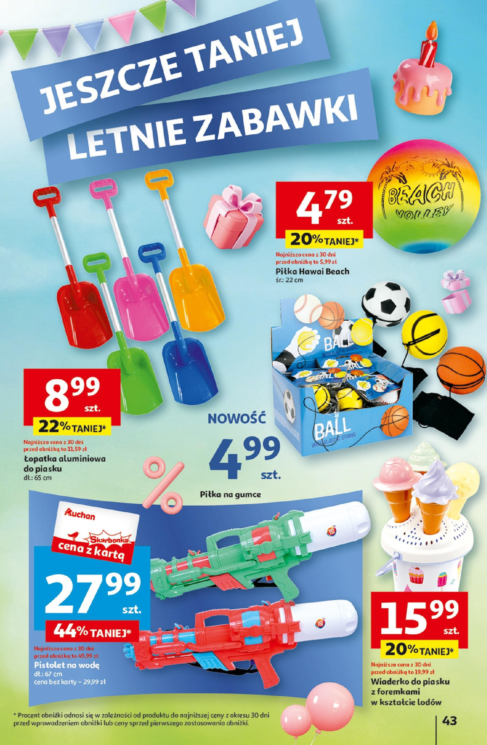 Auchan Jeszcze taniej na urodziny Hipermarket Gazetka  ważna od 25.04.2024 do 30.04.2024 strona 39