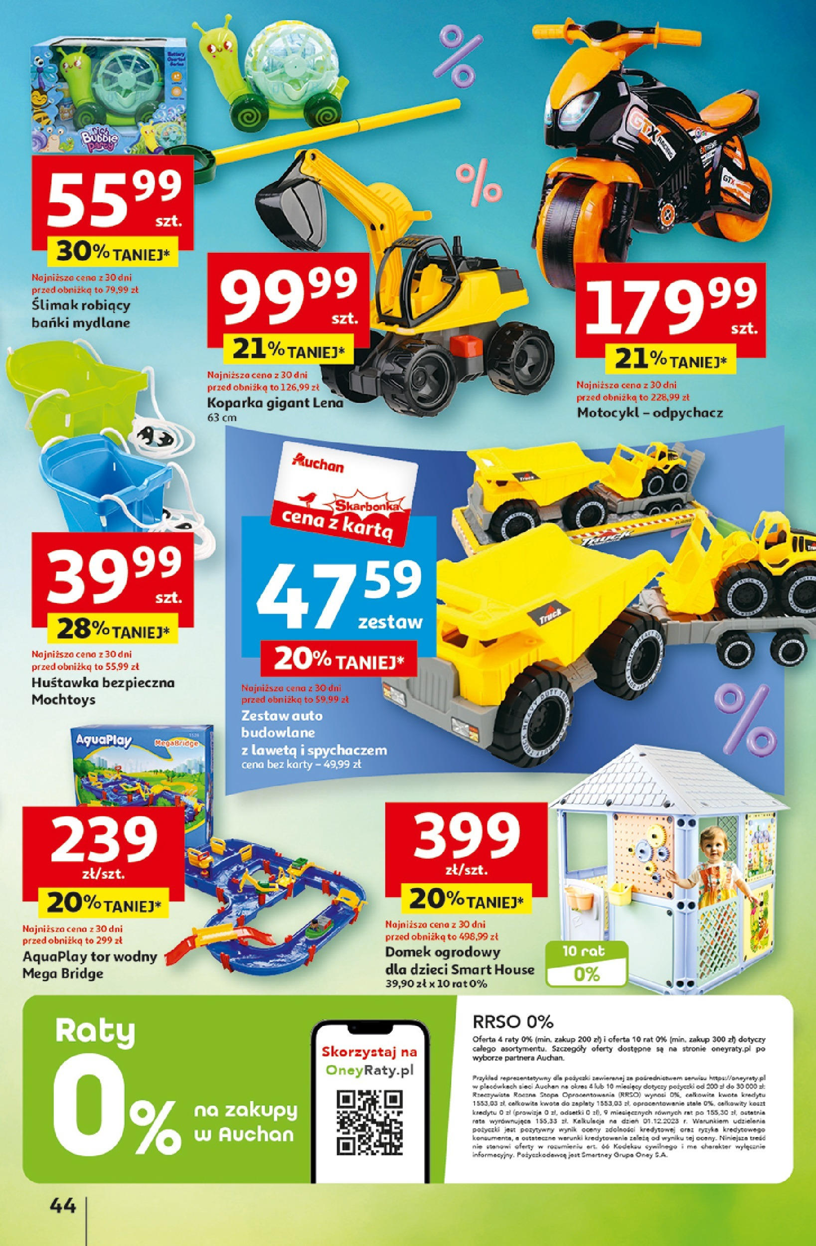 Auchan Jeszcze taniej na urodziny Hipermarket Gazetka  ważna od 25.04.2024 do 30.04.2024 strona 41