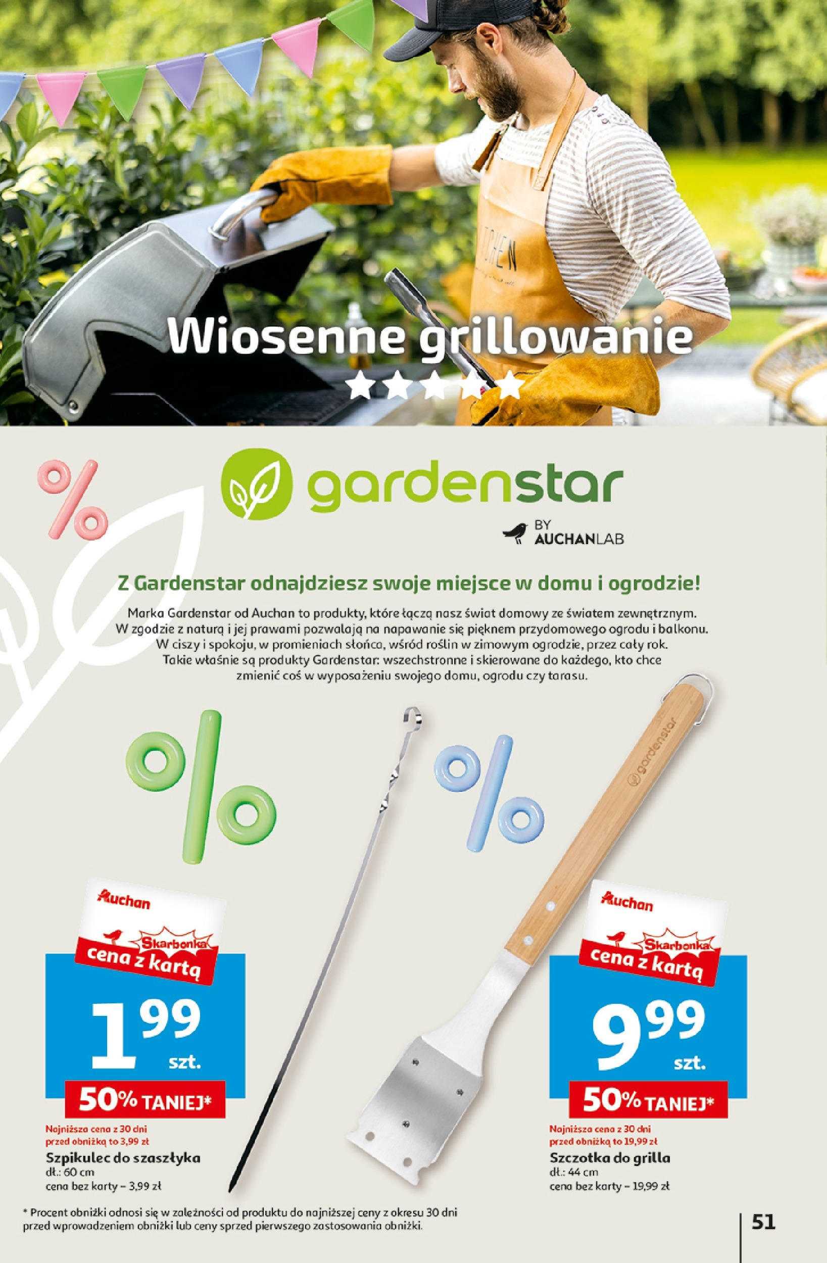 Auchan Jeszcze taniej na urodziny Hipermarket Gazetka  ważna od 25.04.2024 do 30.04.2024 strona 47