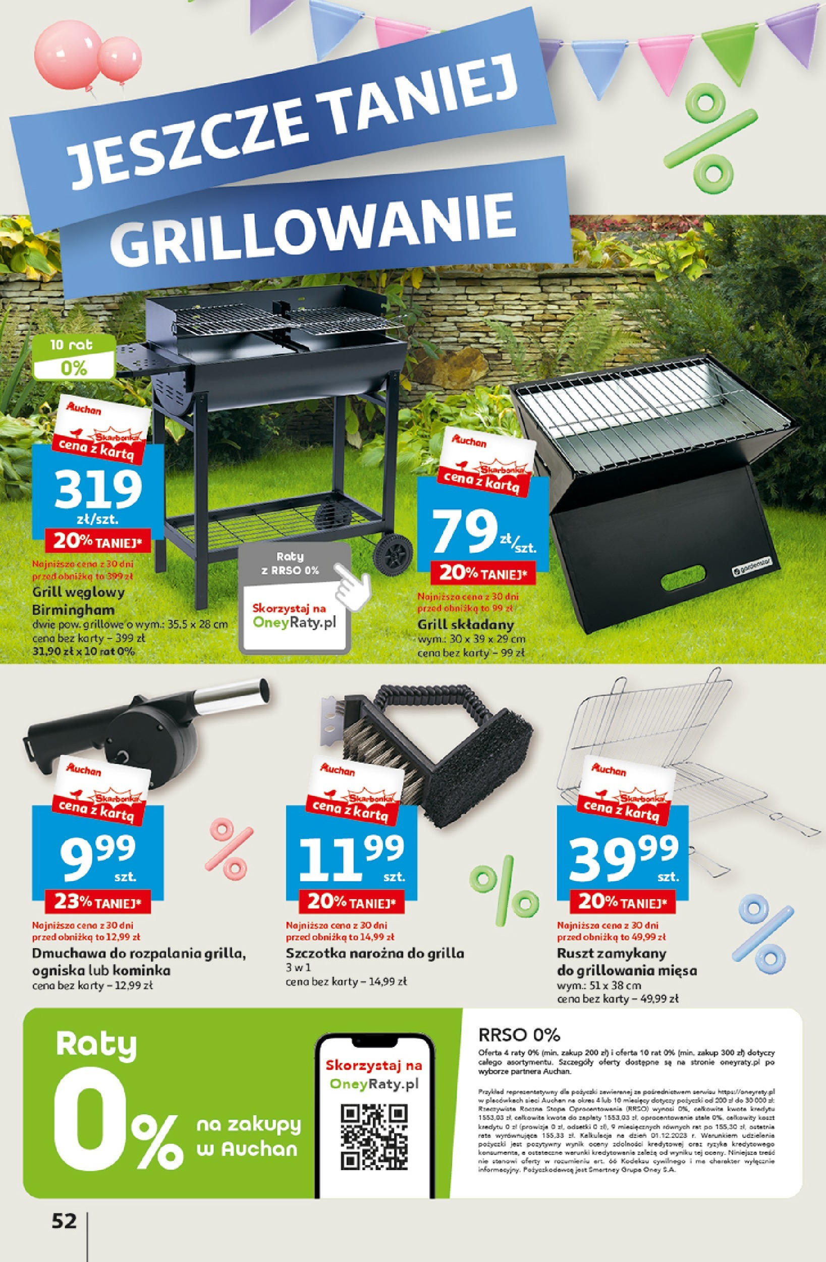 Auchan Jeszcze taniej na urodziny Hipermarket Gazetka  ważna od 25.04.2024 do 30.04.2024 strona 48