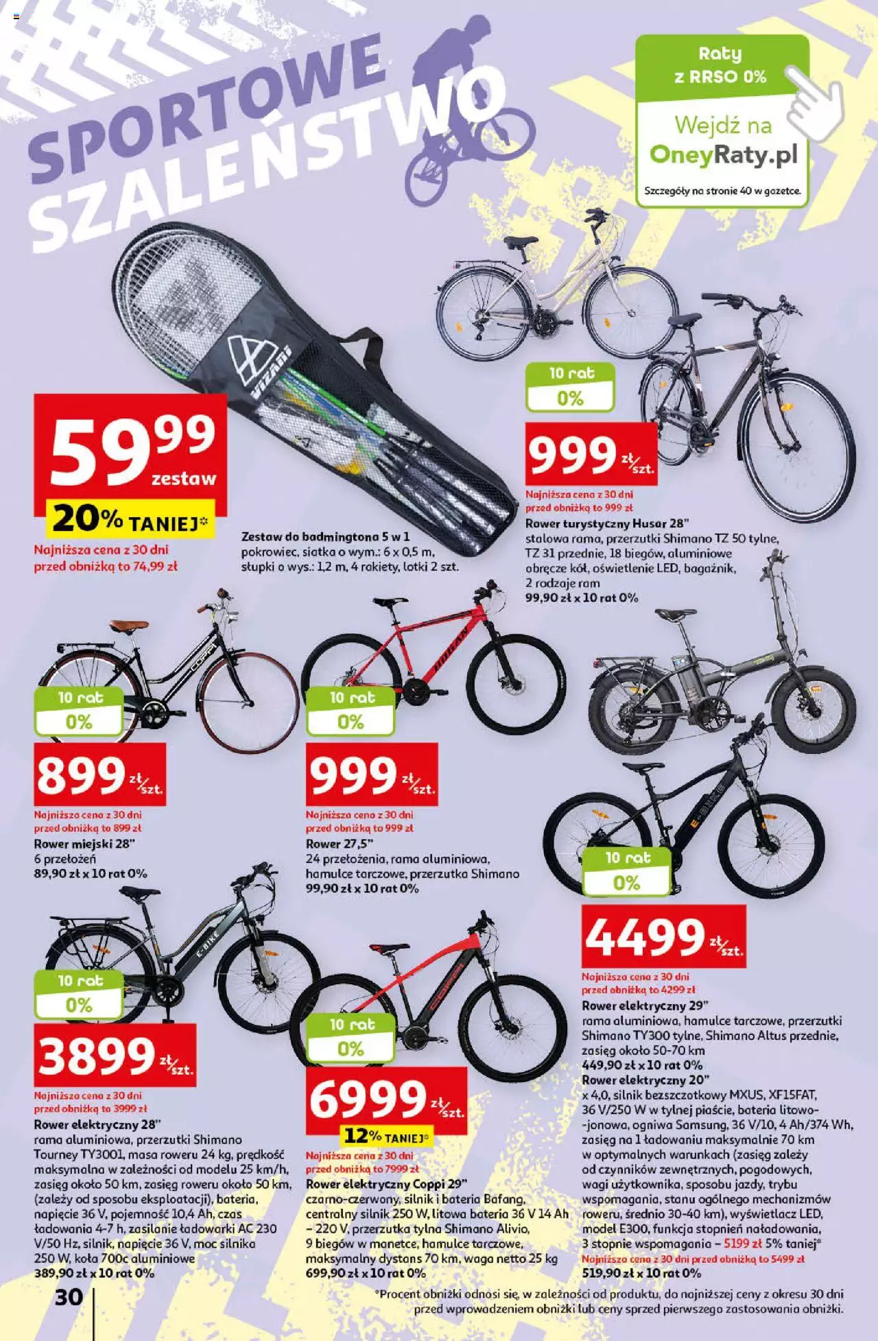 Auchan Korzyści na lato Hipermarket Gazetka ważna od 29.06.2023 do 05.07.2023 strona 30