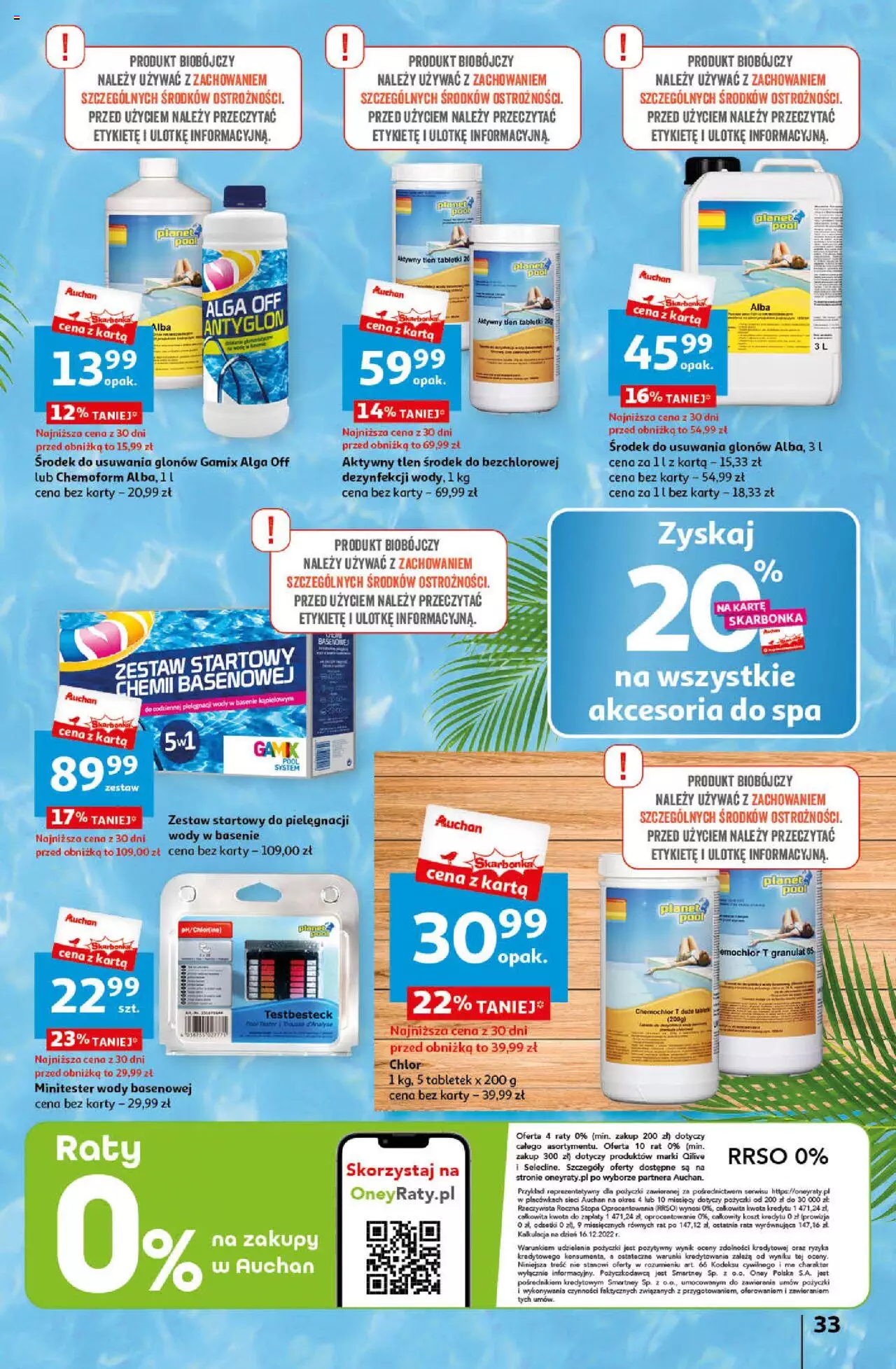 Auchan Korzyści na lato Hipermarket Gazetka ważna od 29.06.2023 do 05.07.2023 strona 33