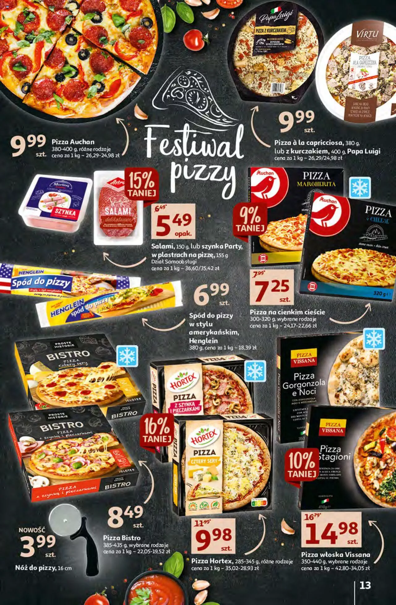 Auchan Korzyści z Kartą Skarbonka Hipermarket Gazetka ważna od 02.02.2023 do 08.02.2023 strona 13
