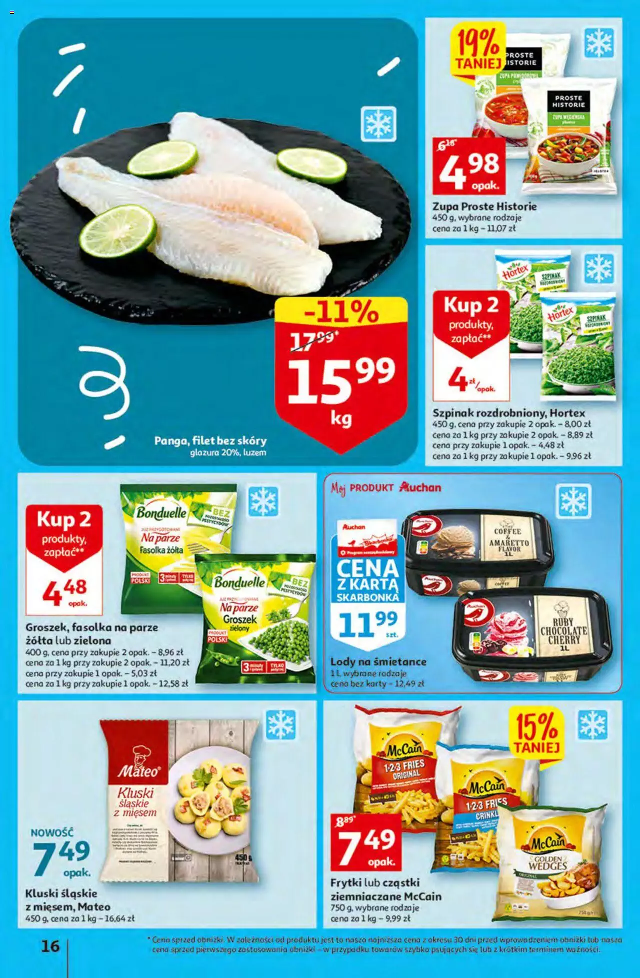 Auchan Korzyści z Kartą Skarbonka Hipermarket Gazetka ważna od 02.02.2023 do 08.02.2023 strona 16
