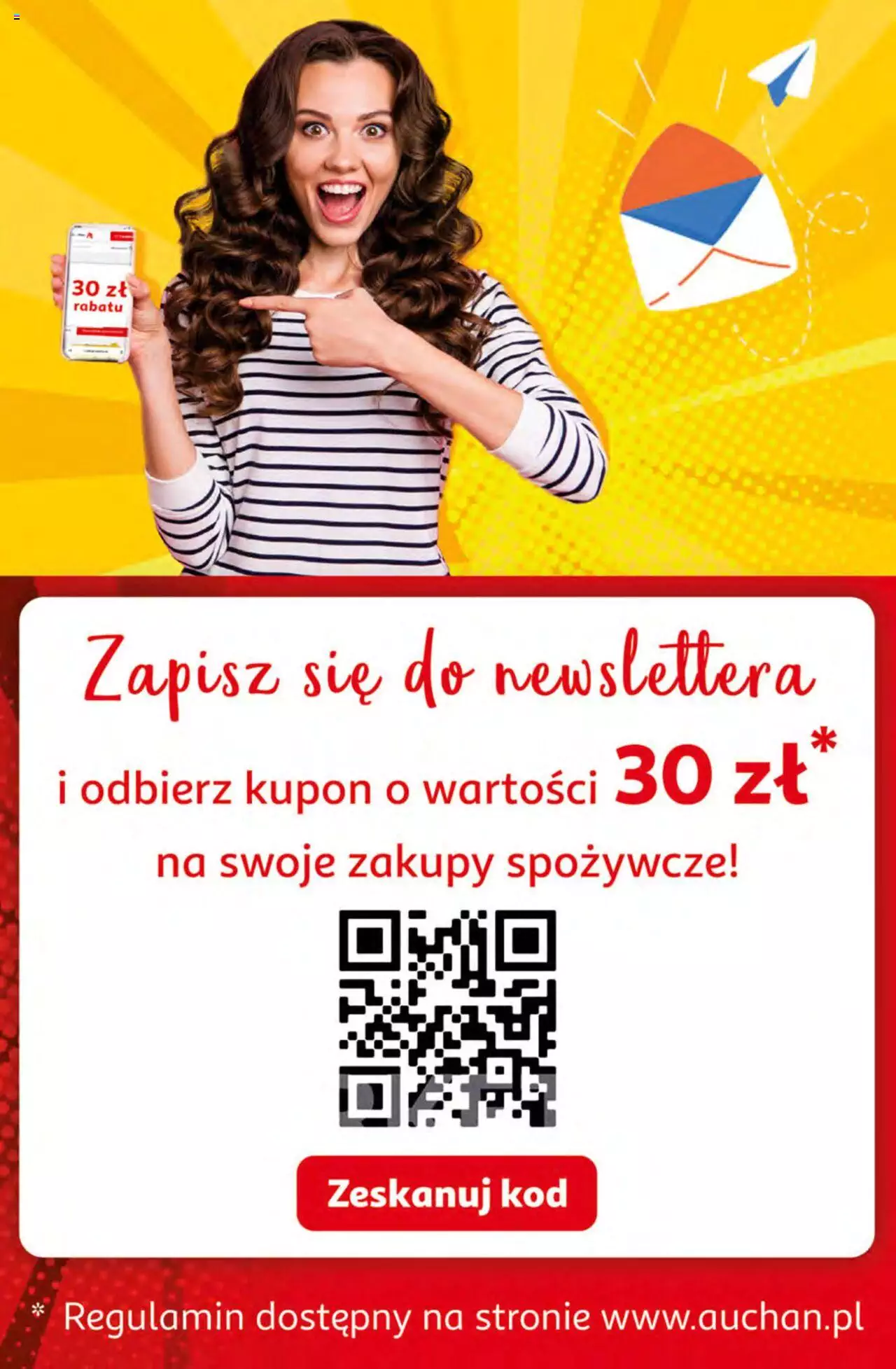 Auchan Korzyści z Kartą Skarbonka Hipermarket Gazetka ważna od 02.02.2023 do 08.02.2023 strona 3