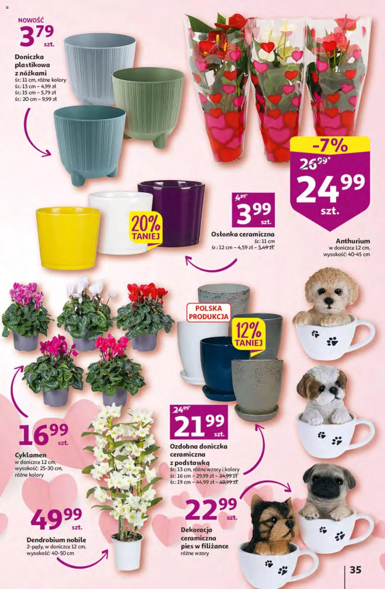 Auchan Korzyści z Kartą Skarbonka Hipermarket Gazetka ważna od 02.02.2023 do 08.02.2023 strona 35
