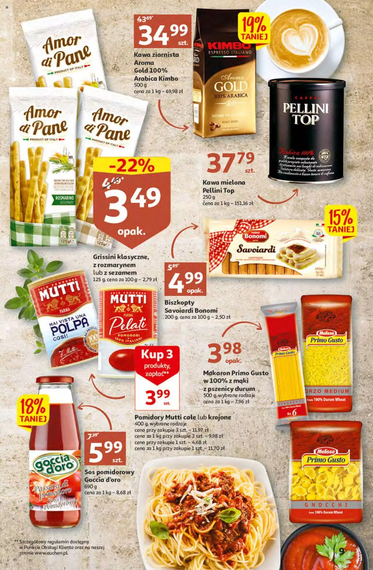 Auchan Korzyści z Kartą Skarbonka Hipermarket Gazetka ważna od 02.02.2023 do 08.02.2023 strona 9