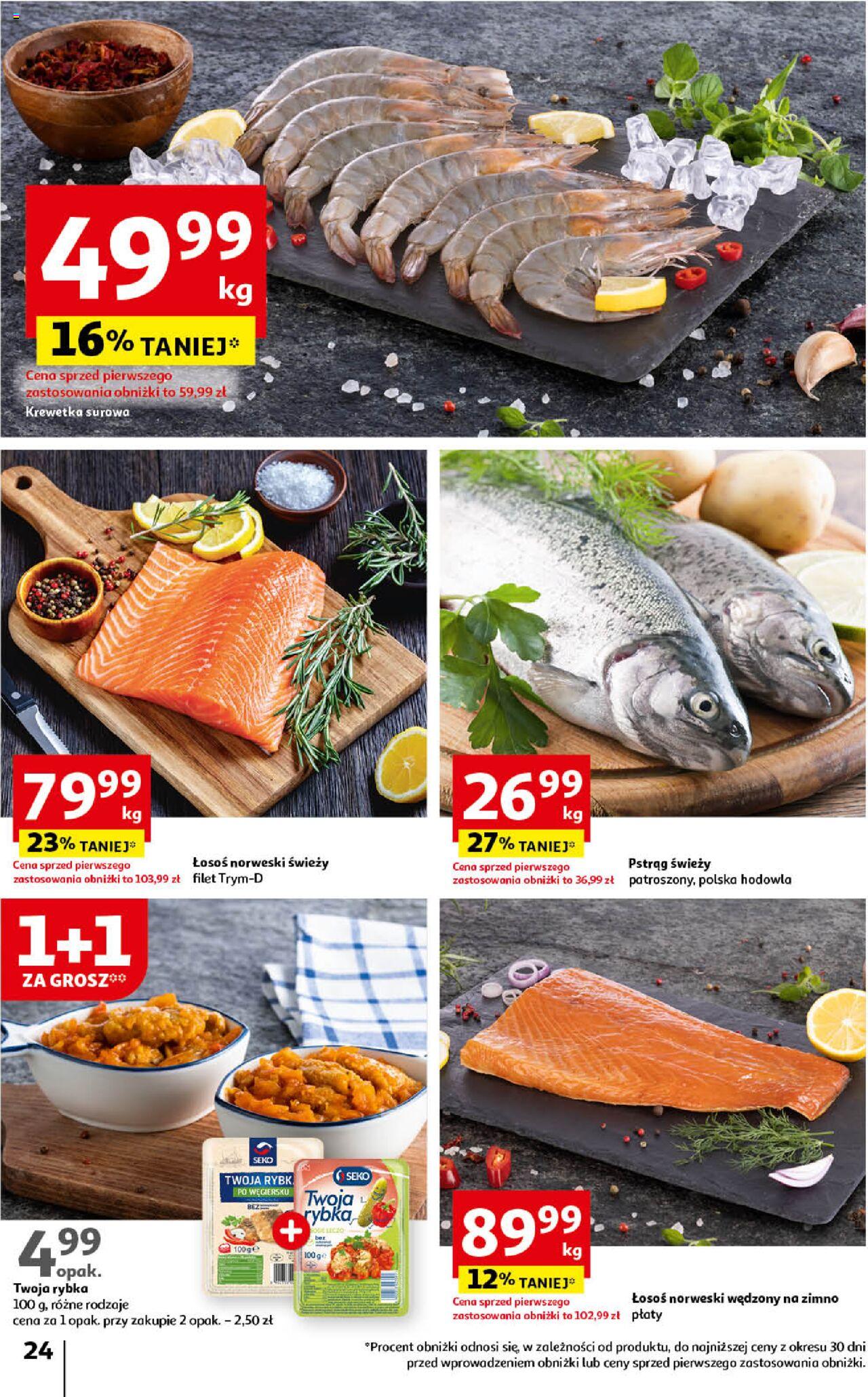 Auchan Koszyk Oszczędności Auchan Hipermarket  Gazetka ważna od 16.05.2024 do 22.05.2024 strona 24