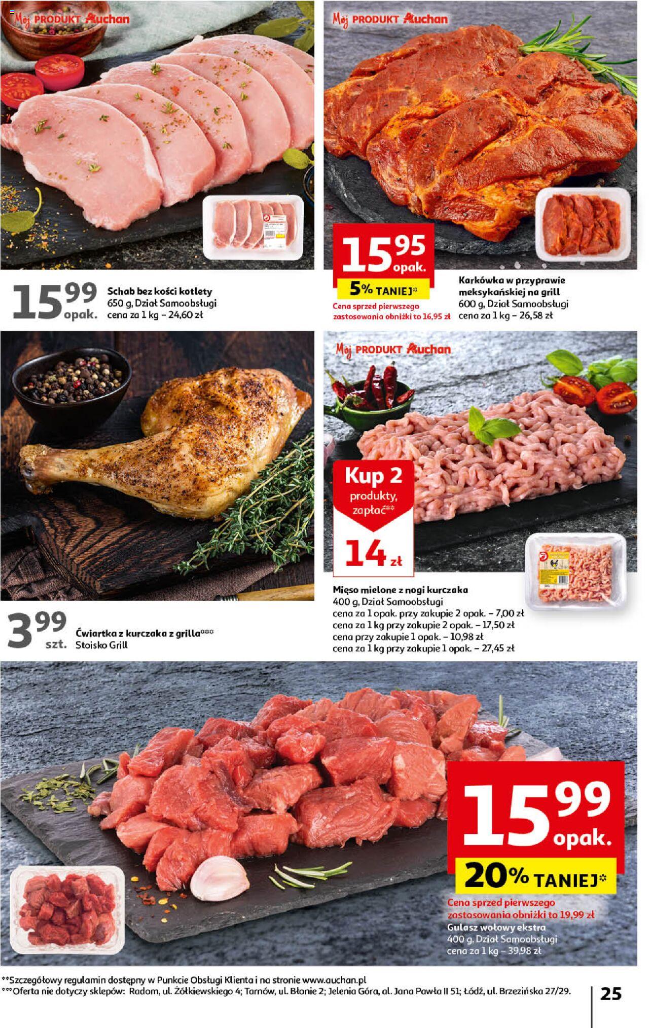 Auchan Koszyk Oszczędności Auchan Hipermarket  Gazetka ważna od 16.05.2024 do 22.05.2024 strona 25