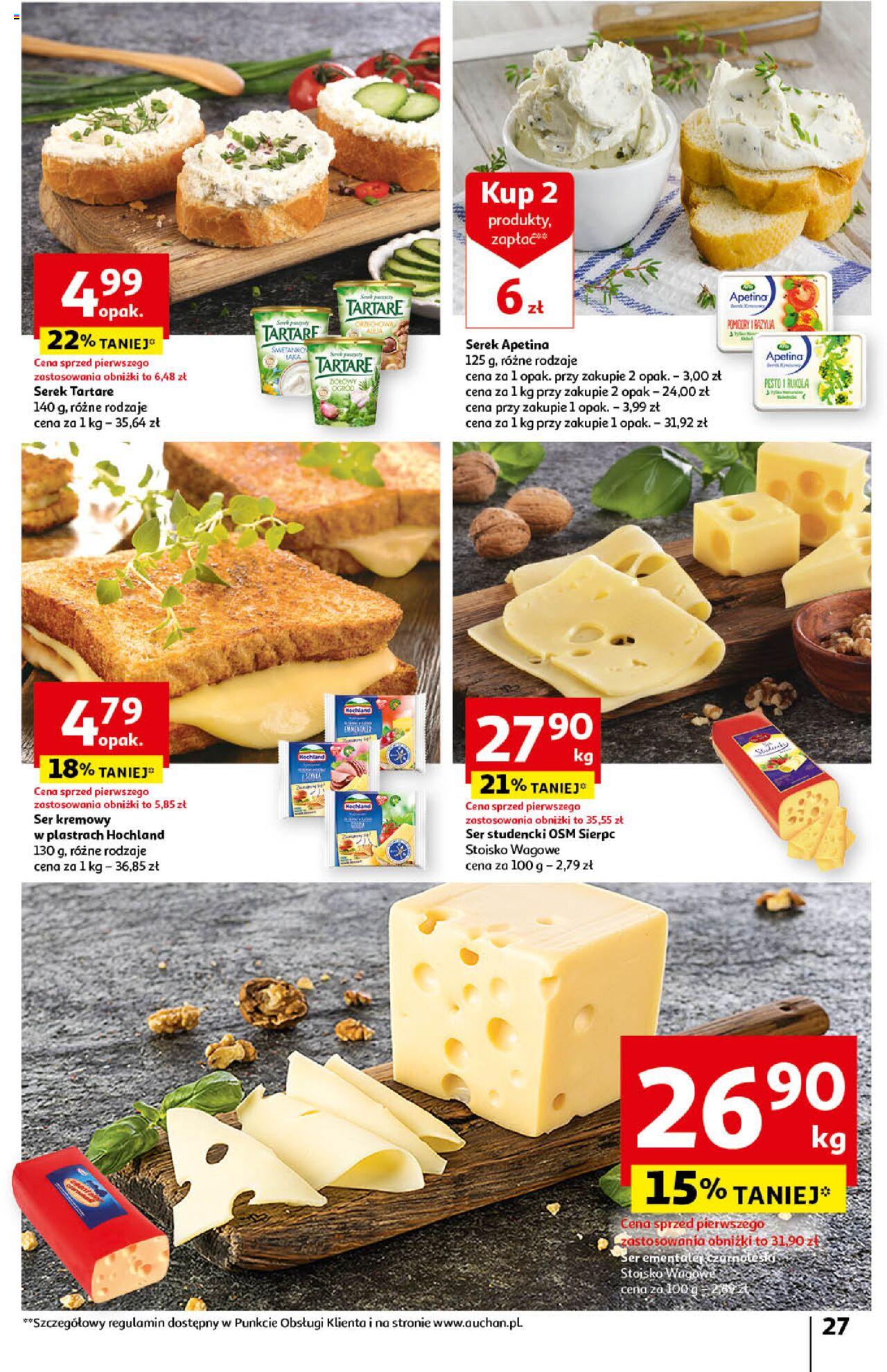 Auchan Koszyk Oszczędności Auchan Hipermarket  Gazetka ważna od 16.05.2024 do 22.05.2024 strona 27