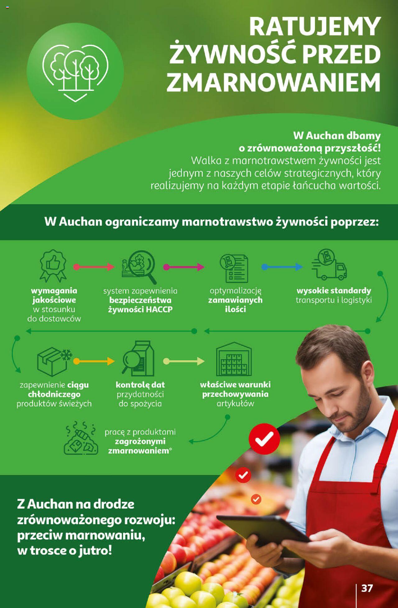 Auchan Koszyk Oszczędności Auchan Hipermarket  Gazetka ważna od 16.05.2024 do 22.05.2024 strona 37