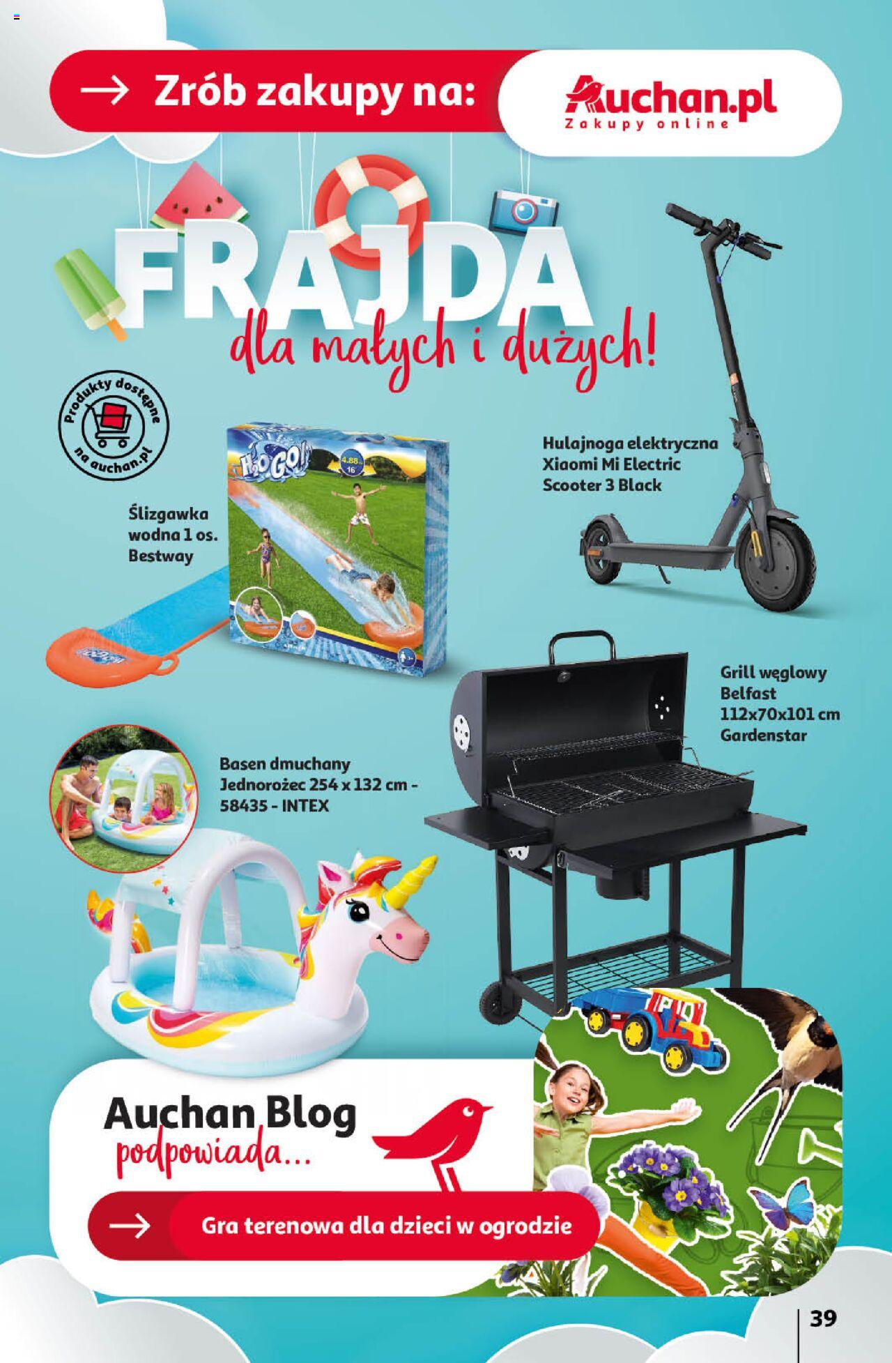 Auchan Koszyk Oszczędności Auchan Hipermarket  Gazetka ważna od 16.05.2024 do 22.05.2024 strona 39