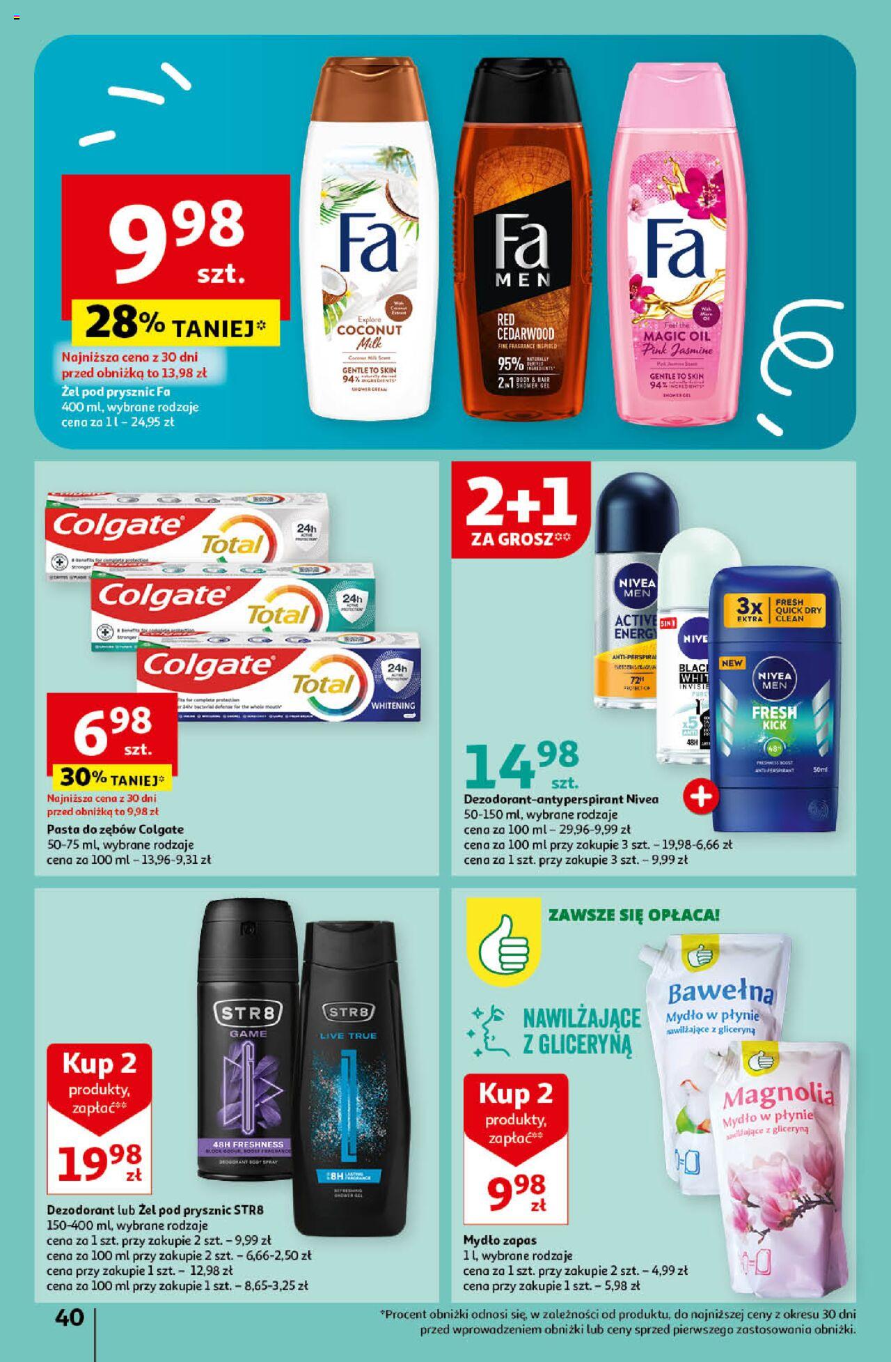 Auchan Koszyk Oszczędności Auchan Hipermarket  Gazetka ważna od 16.05.2024 do 22.05.2024 strona 40