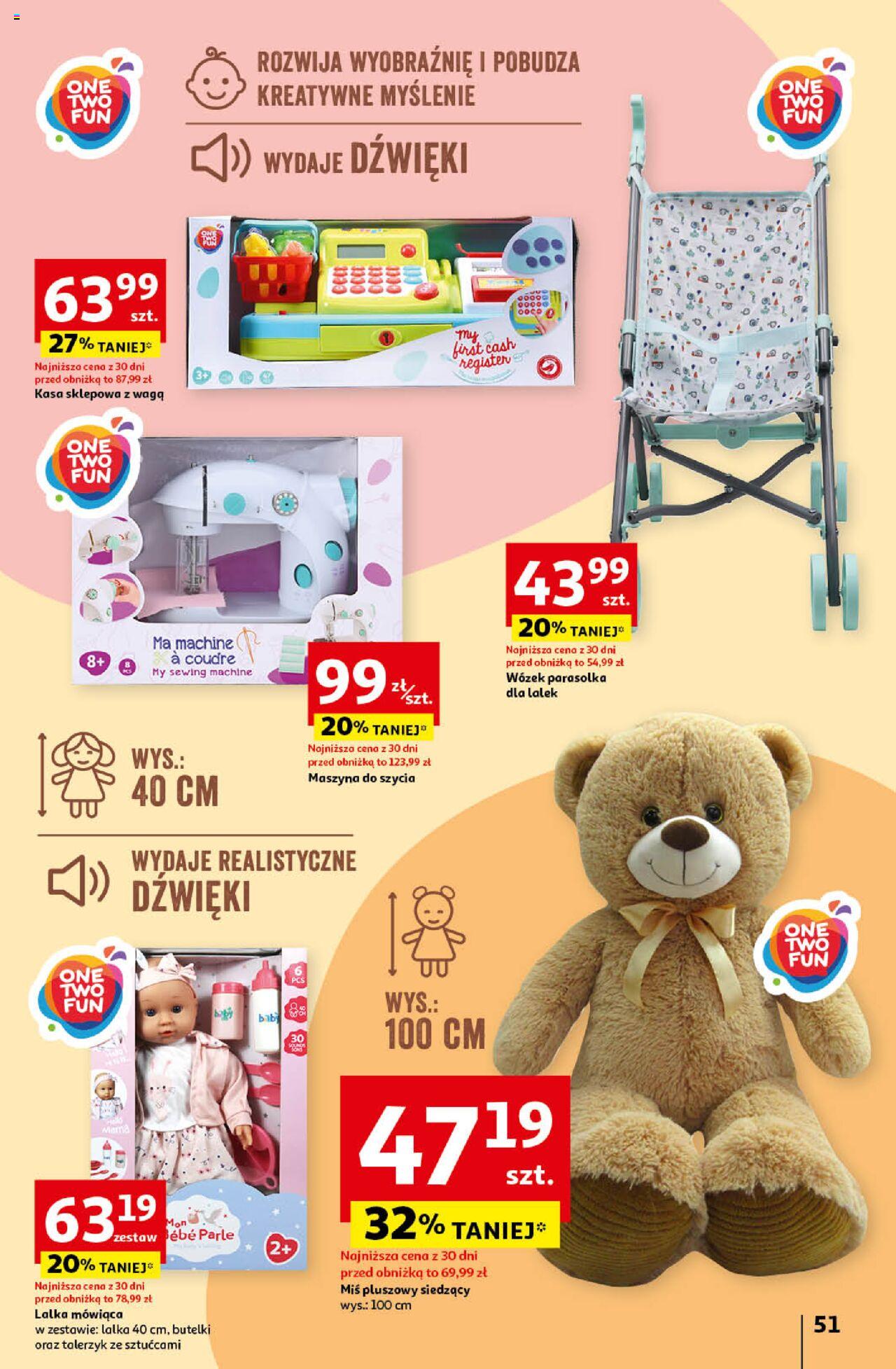 Auchan Koszyk Oszczędności Auchan Hipermarket  Gazetka ważna od 16.05.2024 do 22.05.2024 strona 51