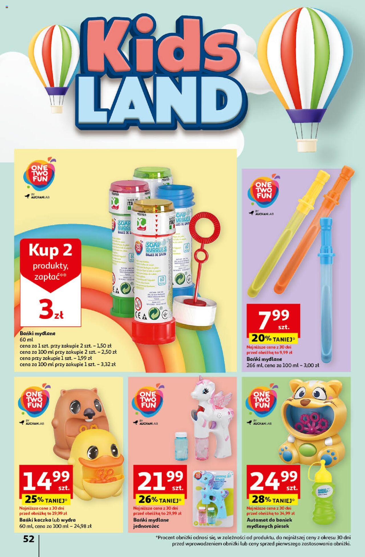 Auchan Koszyk Oszczędności Auchan Hipermarket  Gazetka ważna od 16.05.2024 do 22.05.2024 strona 52