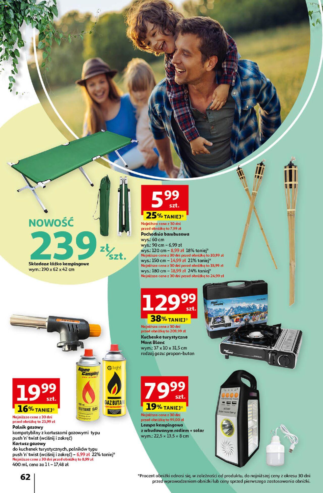 Auchan Koszyk Oszczędności Auchan Hipermarket  Gazetka ważna od 16.05.2024 do 22.05.2024 strona 62