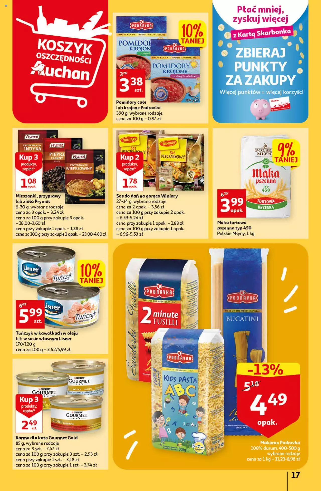 Auchan Koszyk Oszczędności Auchan Hipermarket Gazetka ważna  od 19.01.2023 do 25.01.2023 strona 17