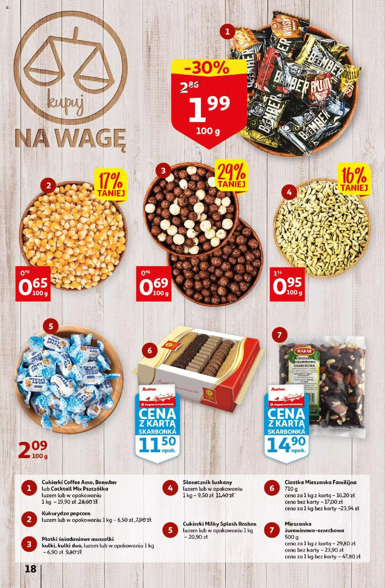 Auchan Koszyk Oszczędności Auchan Hipermarket Gazetka ważna  od 19.01.2023 do 25.01.2023 strona 18