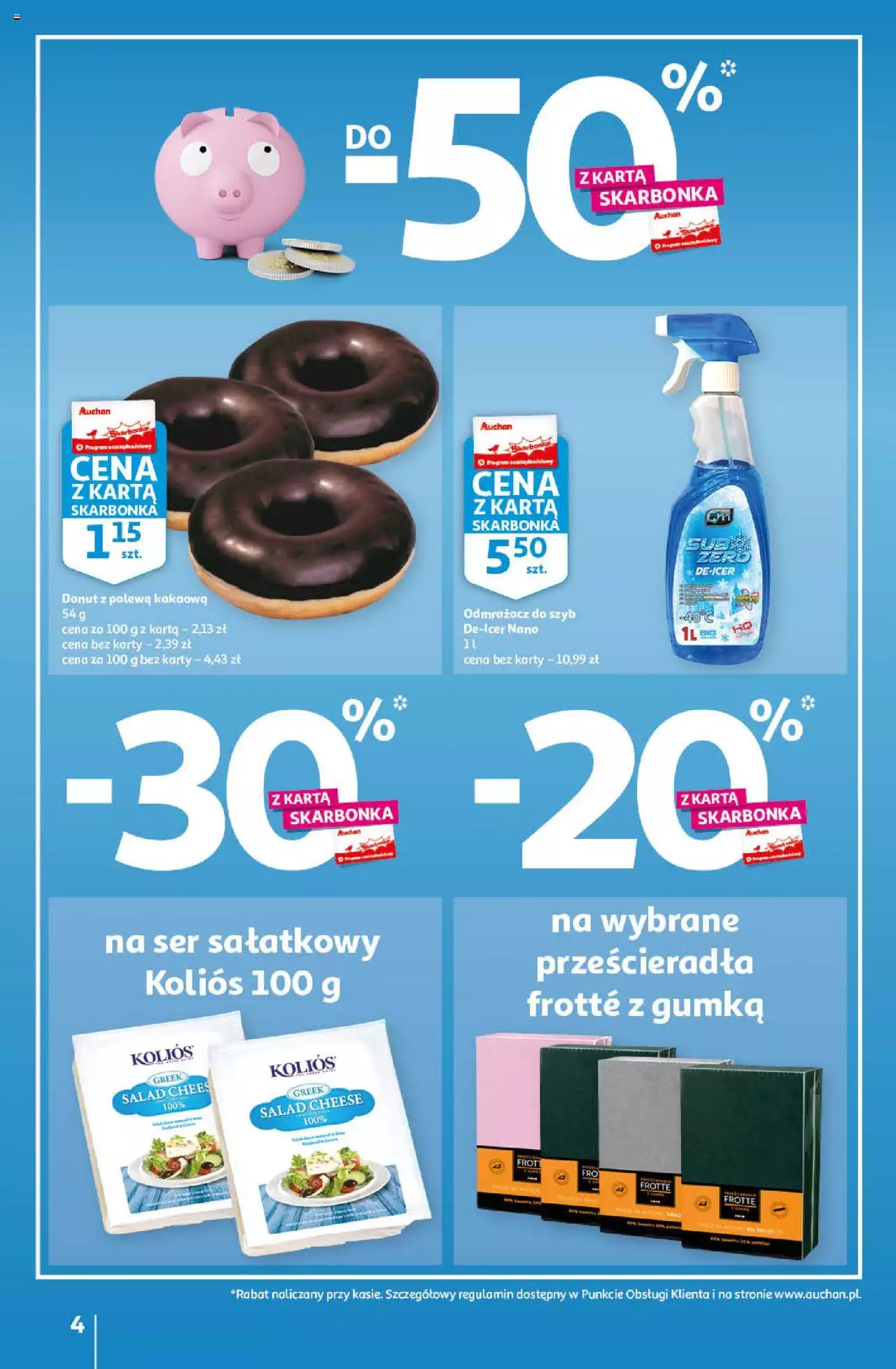 Auchan Koszyk Oszczędności Auchan Hipermarket Gazetka ważna  od 19.01.2023 do 25.01.2023 strona 4