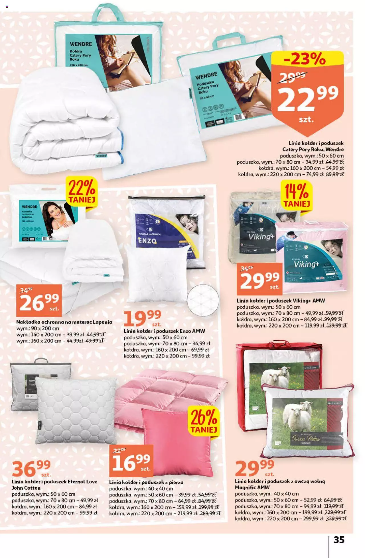 Auchan Koszyk Oszczędności Auchan Hipermarket Gazetka ważna  od 19.01.2023 do 25.01.2023 strona 35