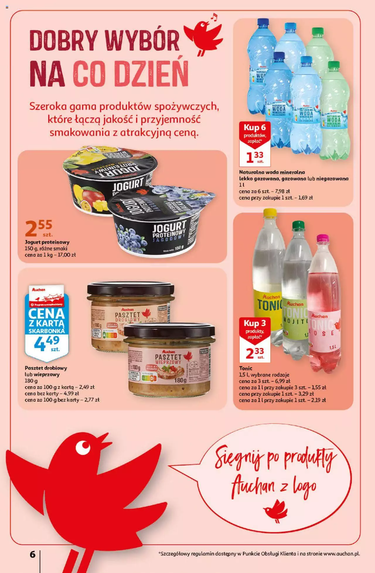 Auchan Koszyk Oszczędności Auchan Hipermarket Gazetka ważna  od 19.01.2023 do 25.01.2023 strona 6