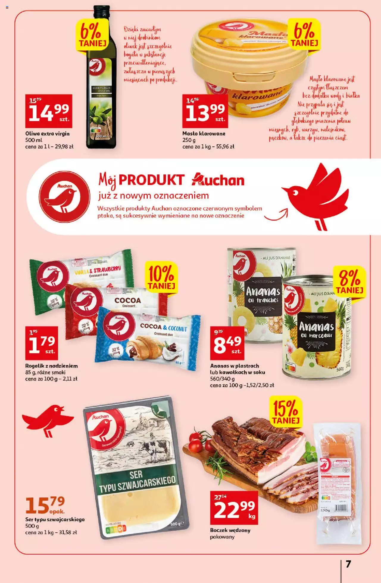 Auchan Koszyk Oszczędności Auchan Hipermarket Gazetka ważna  od 19.01.2023 do 25.01.2023 strona 7