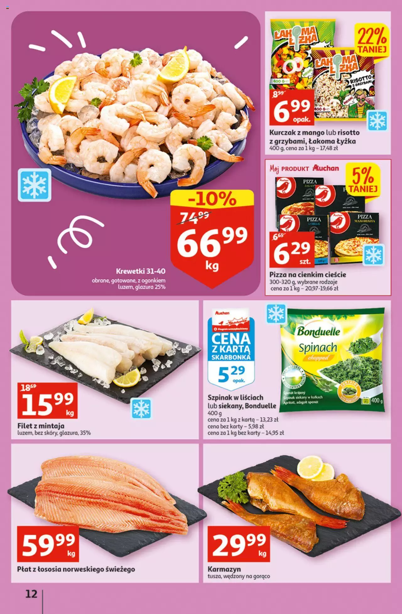 Auchan Koszyk Oszczędności Auchan Hipermarkety gazetka ważna  od 13.10.2022 do 19.10.2022 strona 12