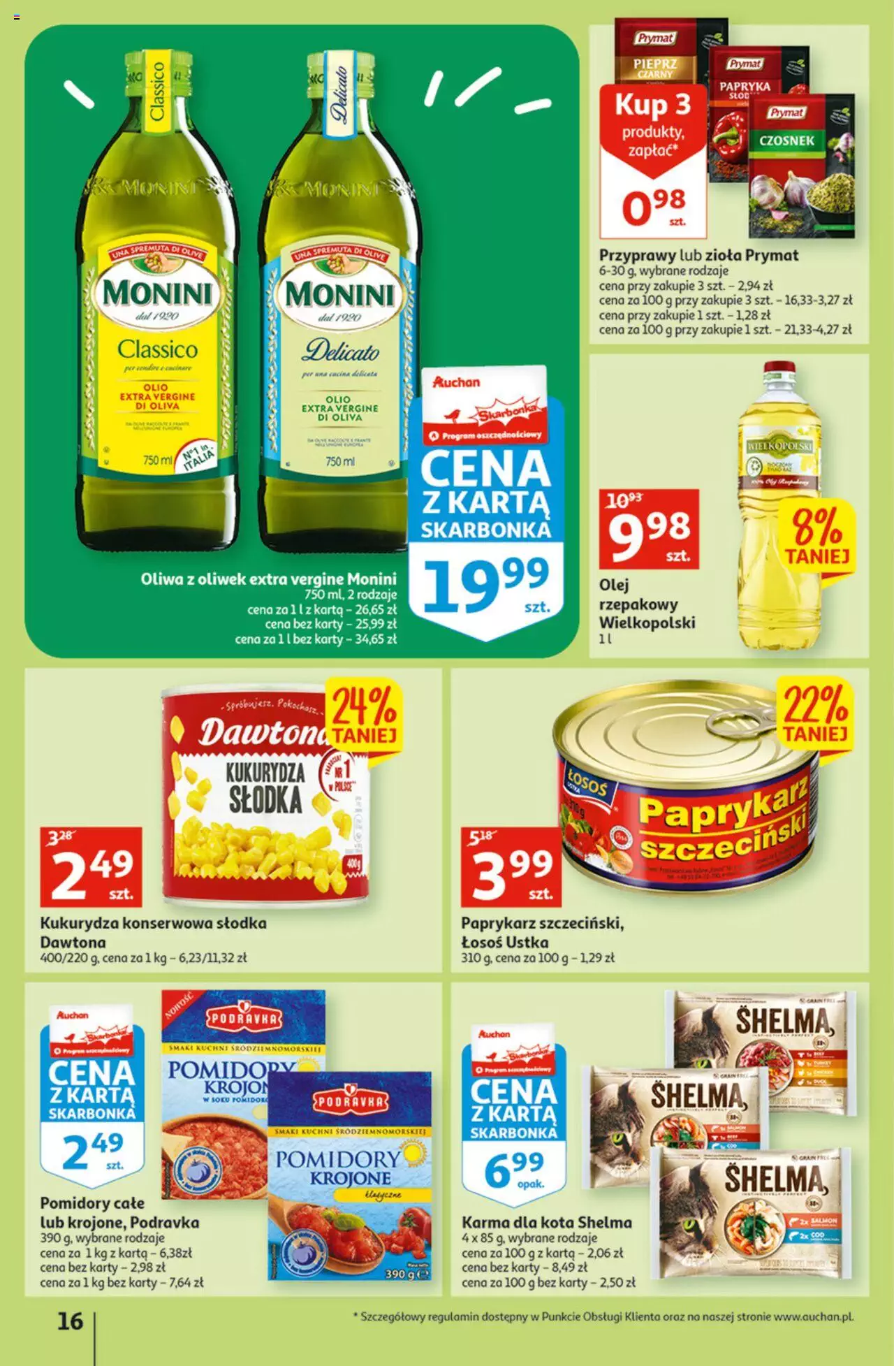 Auchan Koszyk Oszczędności Auchan Hipermarkety gazetka ważna  od 13.10.2022 do 19.10.2022 strona 16