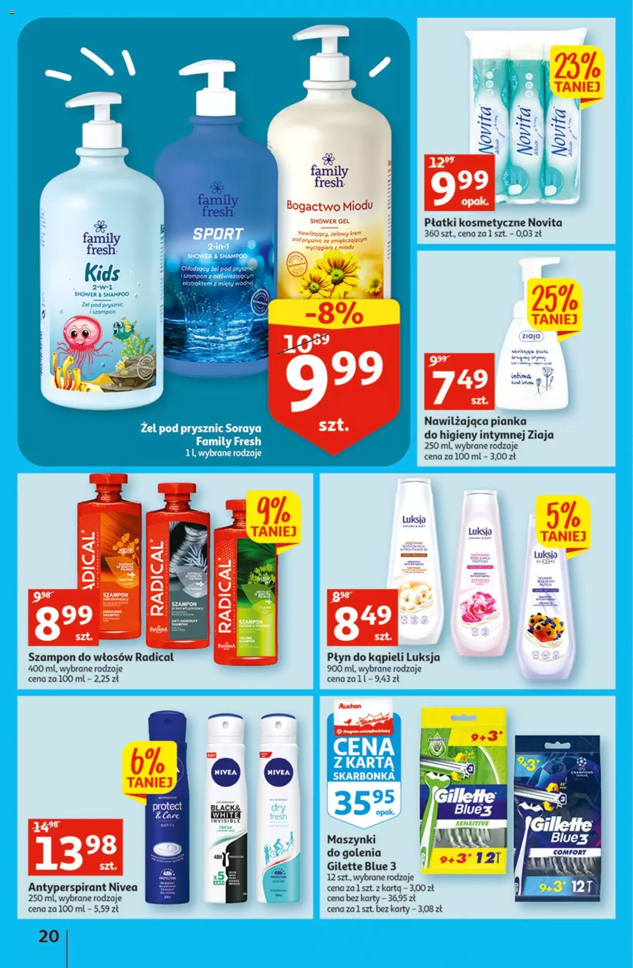Auchan Koszyk Oszczędności Auchan Hipermarkety gazetka ważna  od 13.10.2022 do 19.10.2022 strona 20