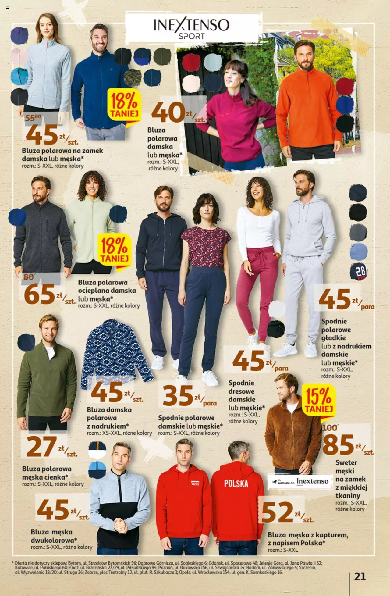 Auchan Koszyk Oszczędności Auchan Hipermarkety gazetka ważna  od 13.10.2022 do 19.10.2022 strona 21