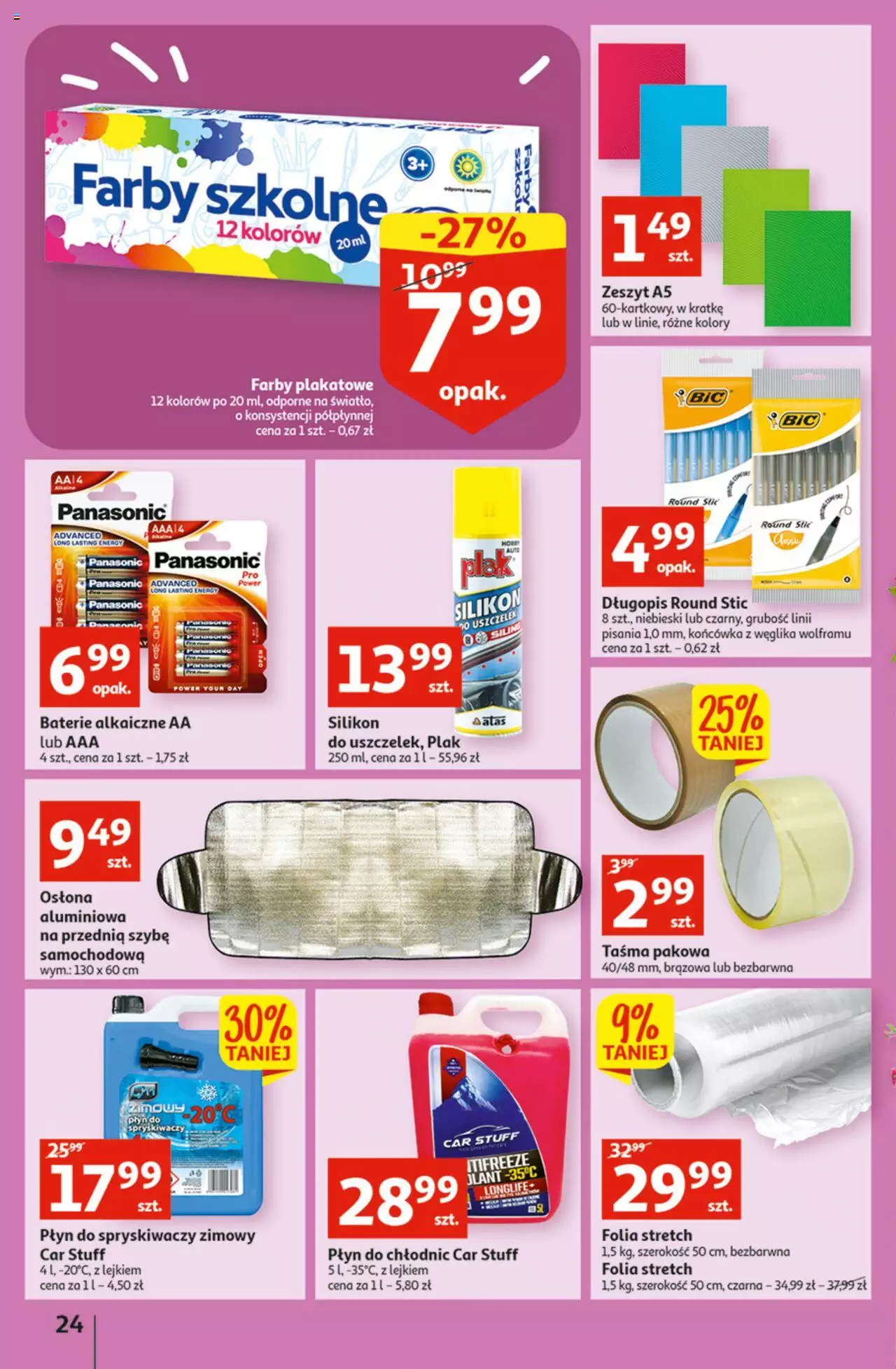 Auchan Koszyk Oszczędności Auchan Hipermarkety gazetka ważna  od 13.10.2022 do 19.10.2022 strona 24