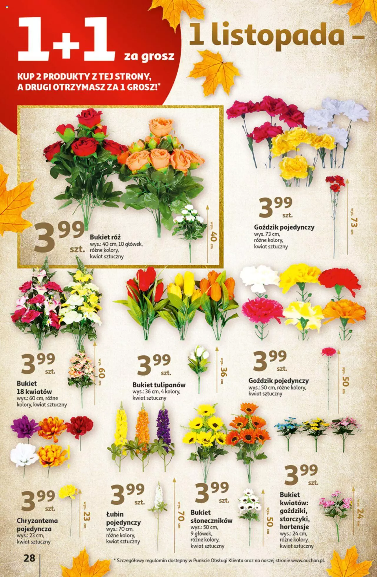 Auchan Koszyk Oszczędności Auchan Hipermarkety gazetka ważna  od 13.10.2022 do 19.10.2022 strona 28