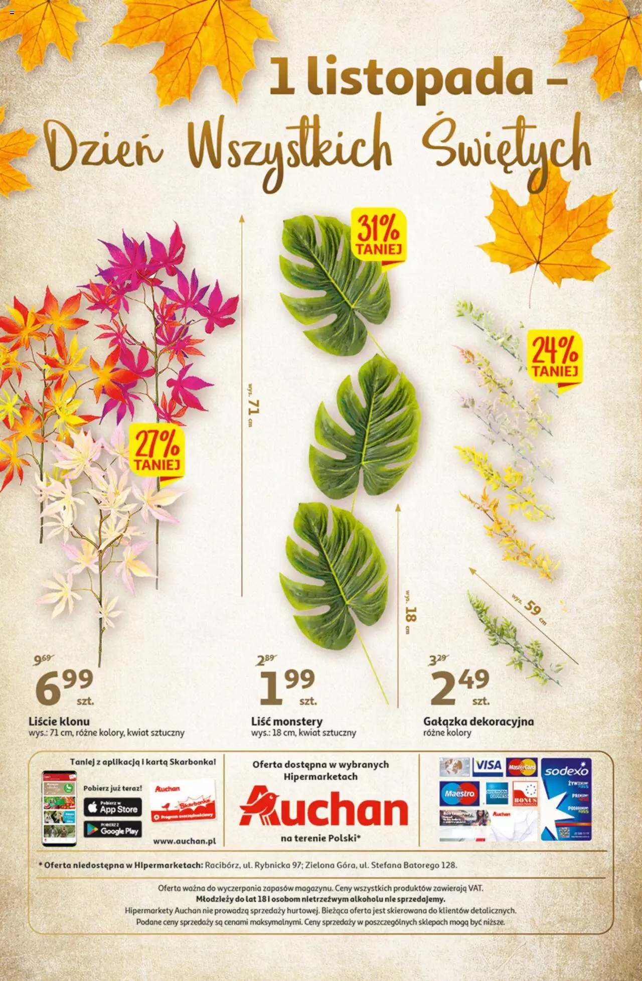 Auchan Koszyk Oszczędności Auchan Hipermarkety gazetka ważna  od 13.10.2022 do 19.10.2022 strona 32