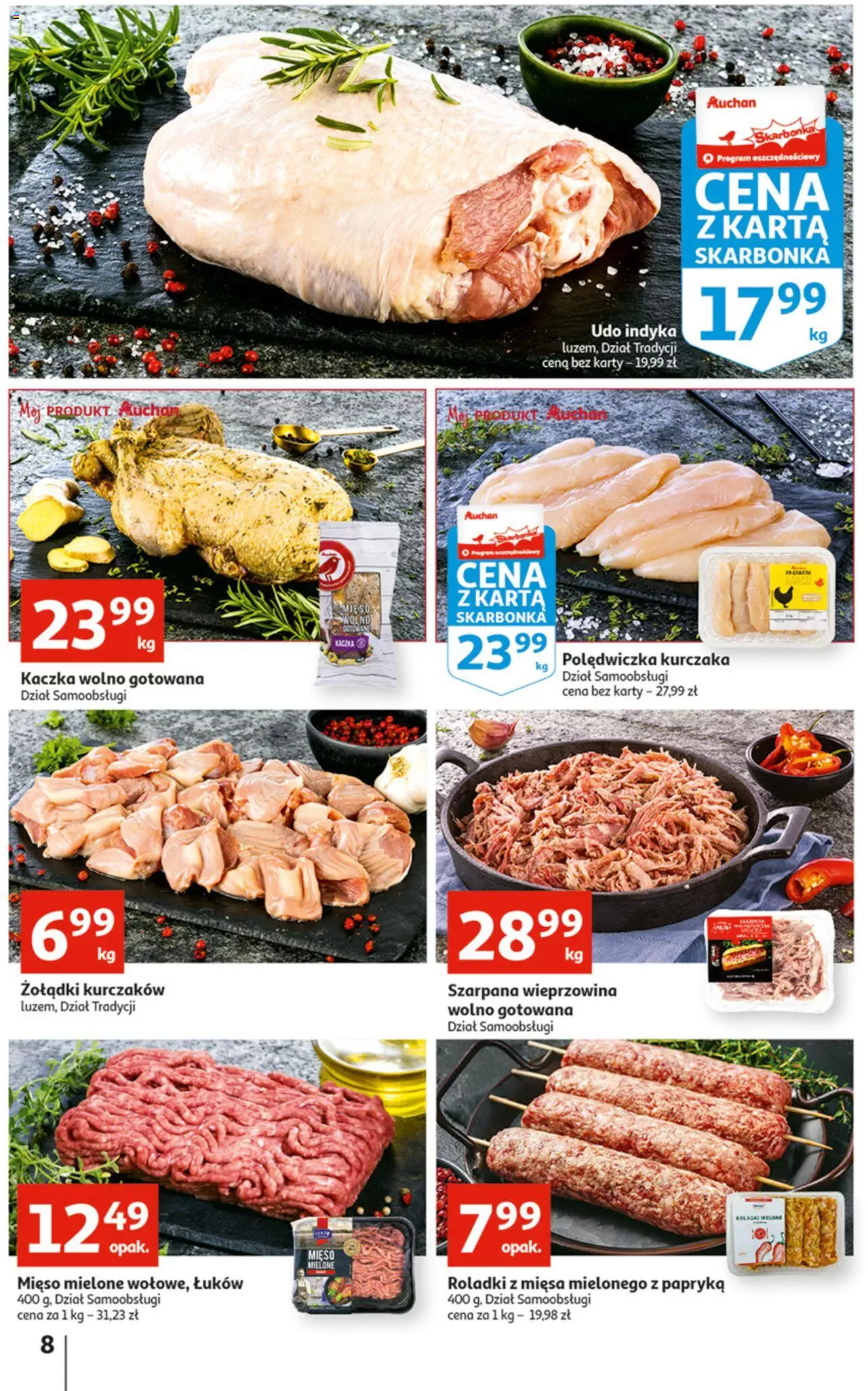 Auchan Koszyk Oszczędności Auchan Hipermarkety gazetka ważna  od 13.10.2022 do 19.10.2022 strona 8