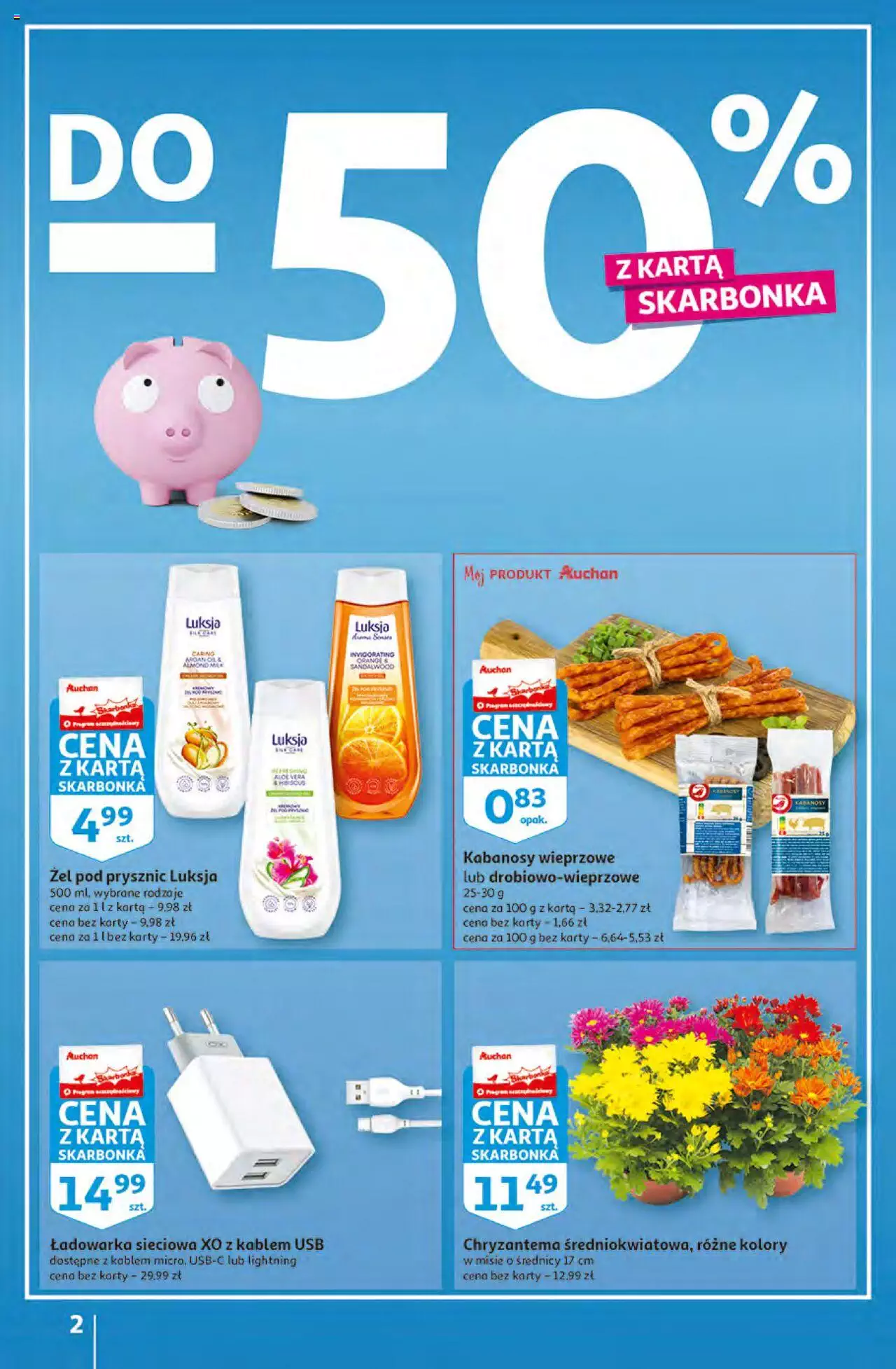 Auchan Koszyk Oszczędności Auchan Hipermarkety gazetka ważna od 20.10.2022 do 29.10.2022 strona 2