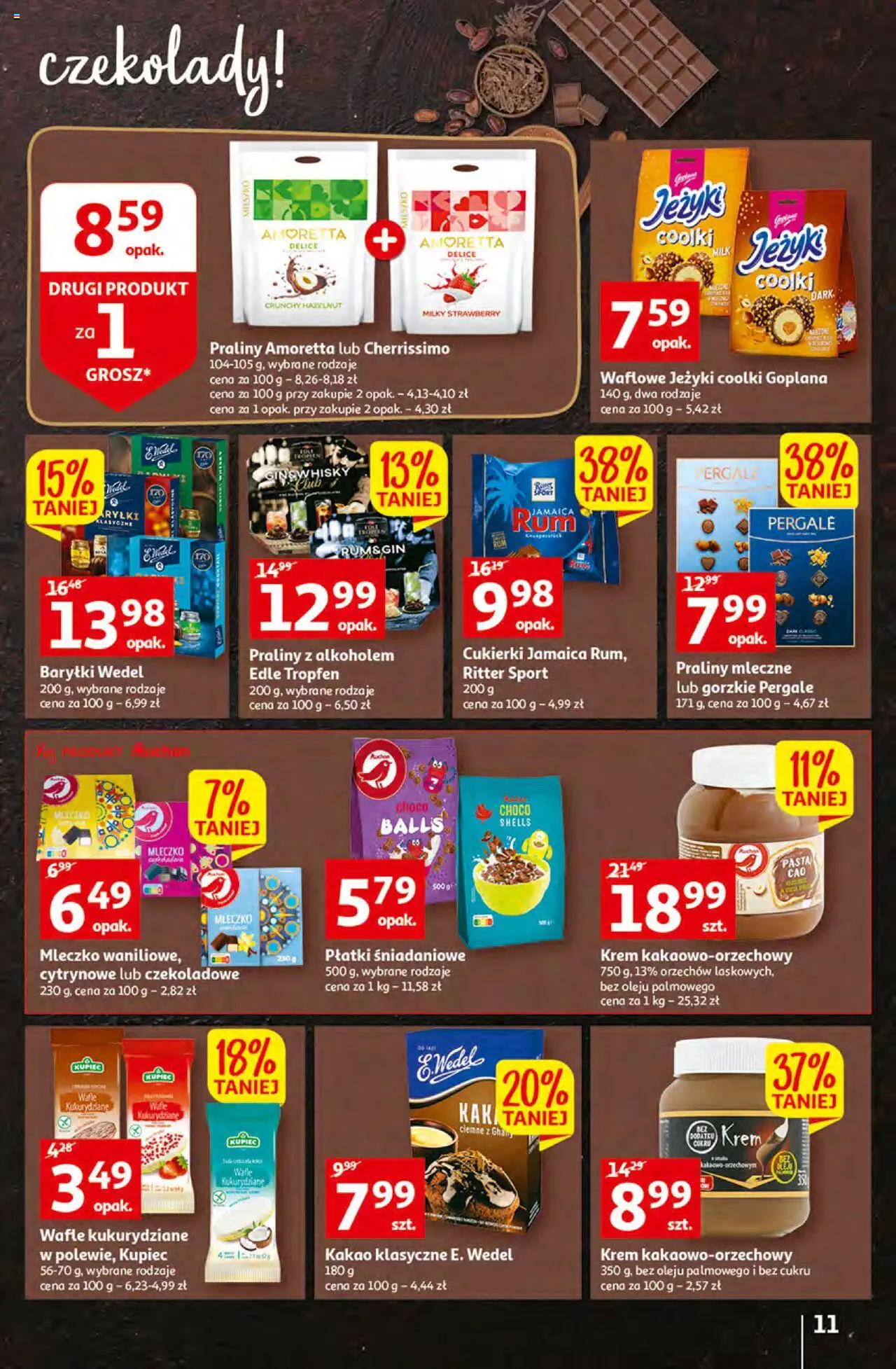 Auchan Koszyk Oszczędności Auchan Hipermarkety gazetka ważna od 20.10.2022 do 29.10.2022 strona 11