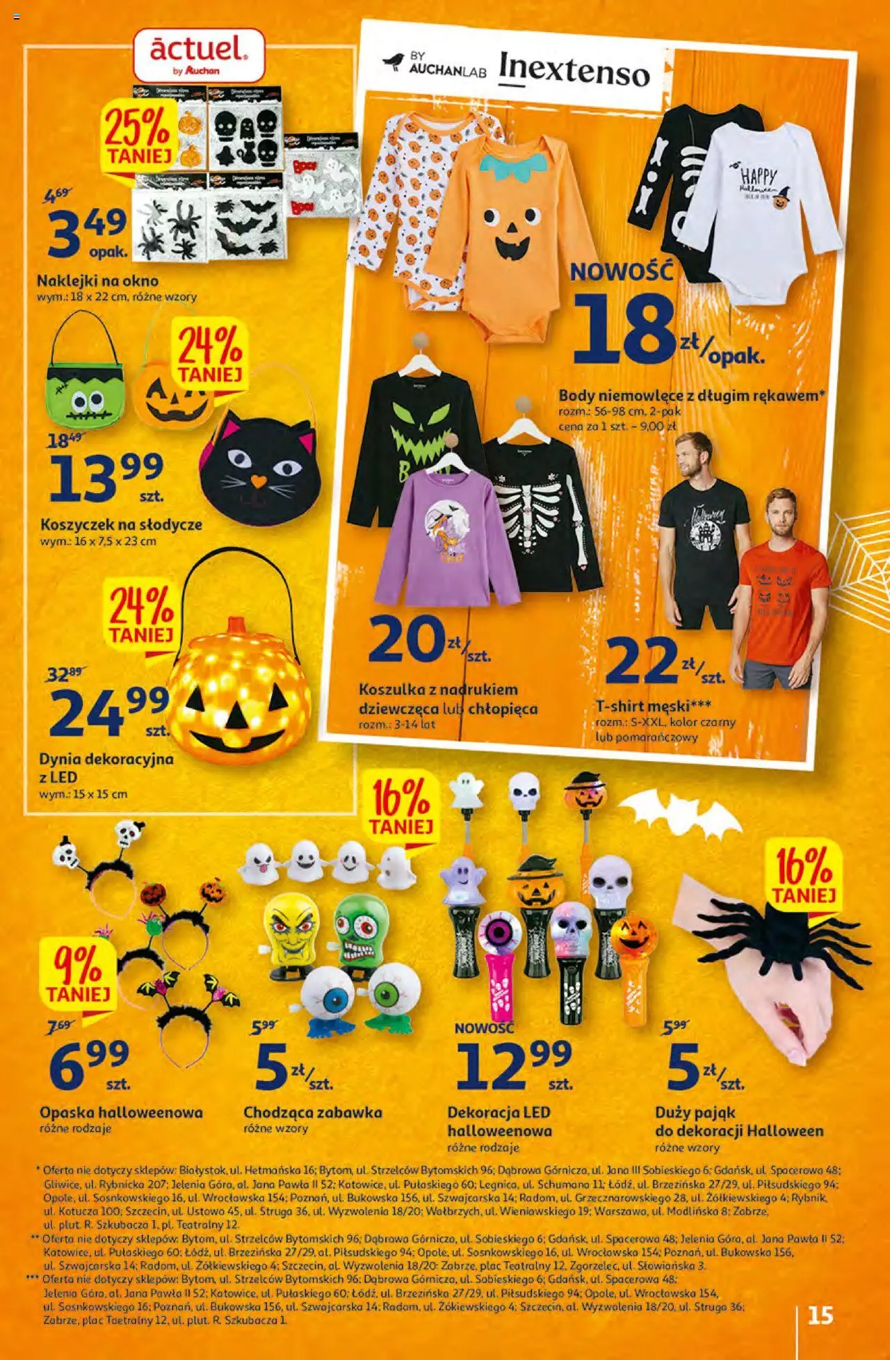 Auchan Koszyk Oszczędności Auchan Hipermarkety gazetka ważna od 20.10.2022 do 29.10.2022 strona 15