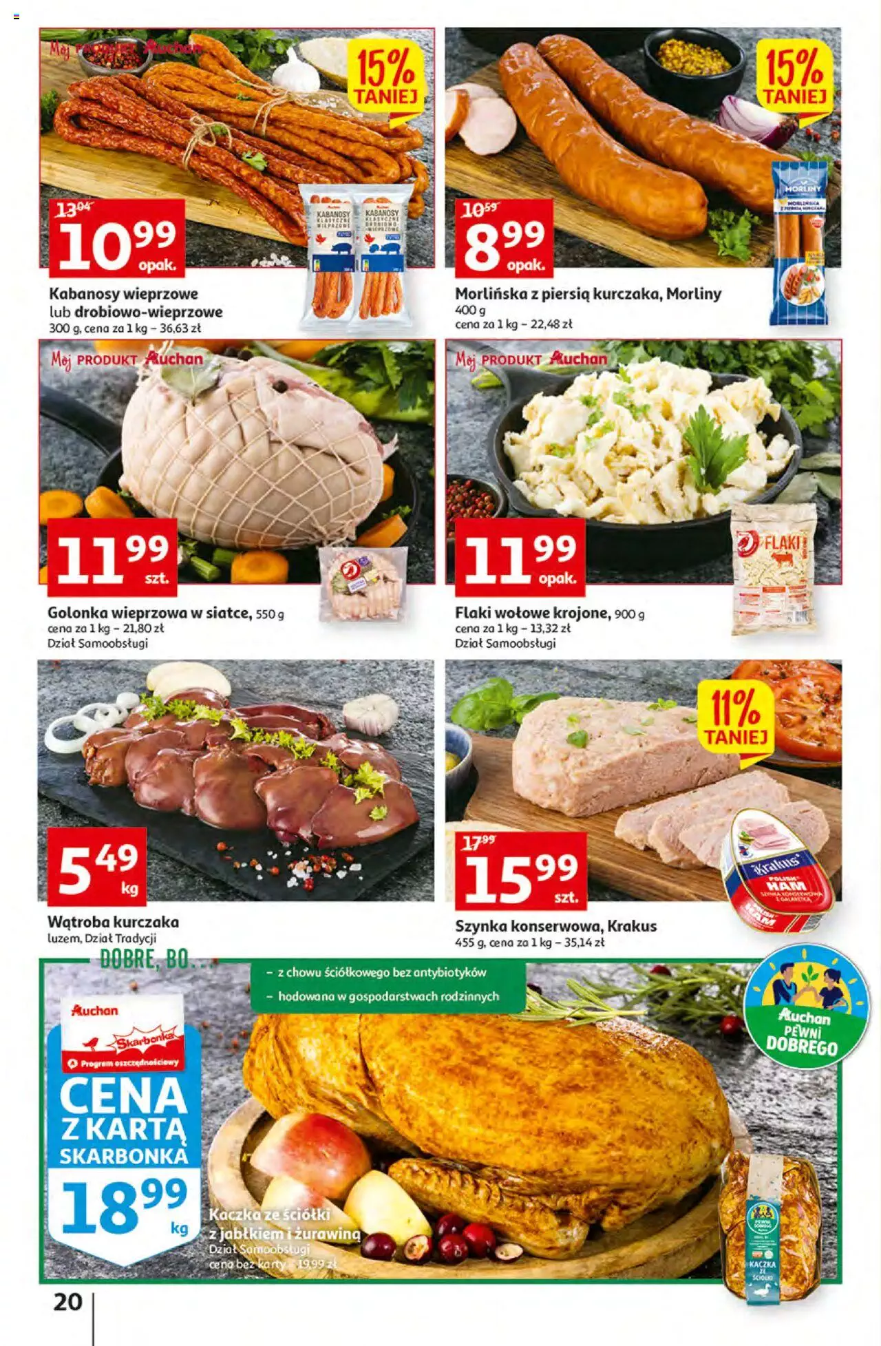 Auchan Koszyk Oszczędności Auchan Hipermarkety gazetka ważna od 20.10.2022 do 29.10.2022 strona 20