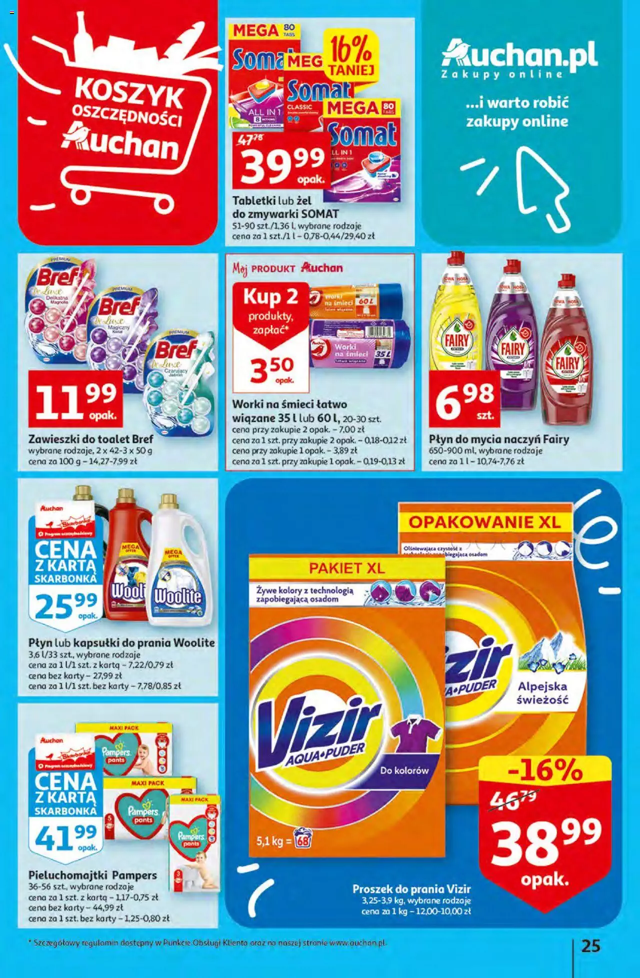 Auchan Koszyk Oszczędności Auchan Hipermarkety gazetka ważna od 20.10.2022 do 29.10.2022 strona 25