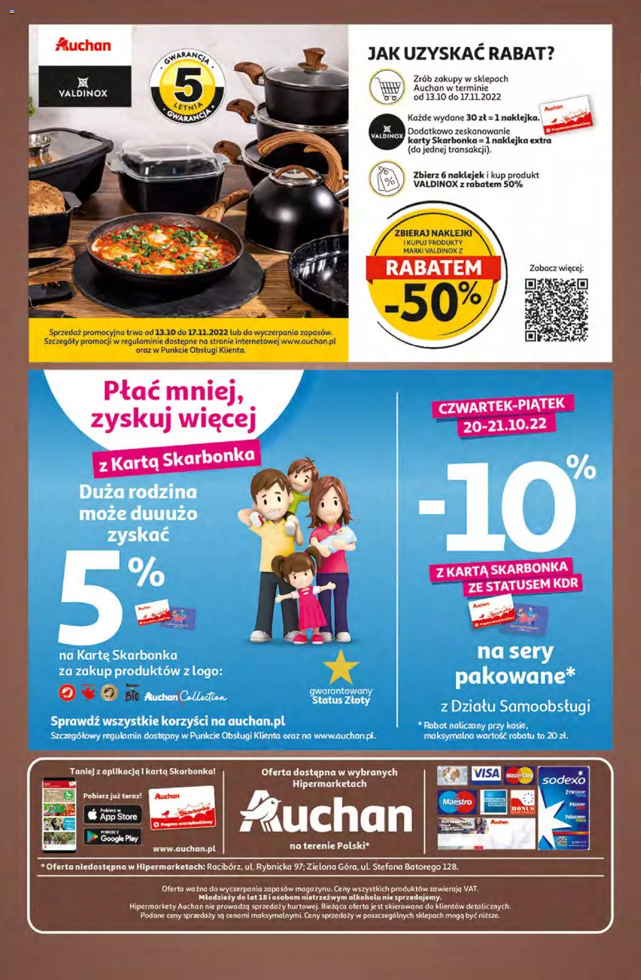 Auchan Koszyk Oszczędności Auchan Hipermarkety gazetka ważna od 20.10.2022 do 29.10.2022 strona 32