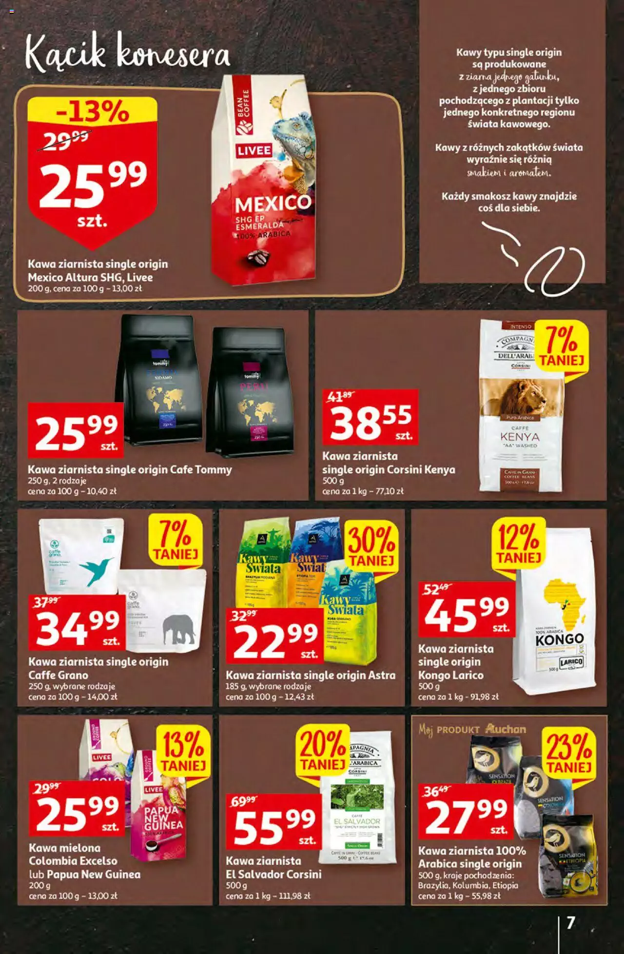 Auchan Koszyk Oszczędności Auchan Hipermarkety gazetka ważna od 20.10.2022 do 29.10.2022 strona 7