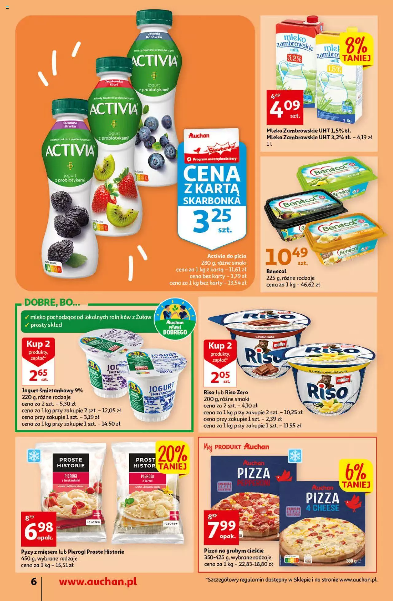 Auchan Koszyk Oszczędności Auchan Supermarket Gazetka ważna od 19.01.2023 do 25.01.2023 strona 6