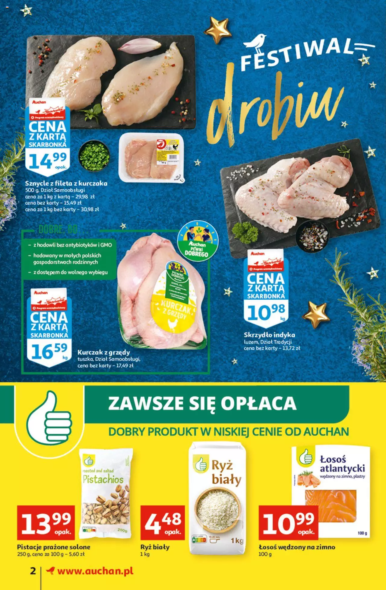 Auchan Koszyk Oszczędności Auchan Supermarkety gazetka ważna od 10.11.2022 do 16.11.2022 strona 2