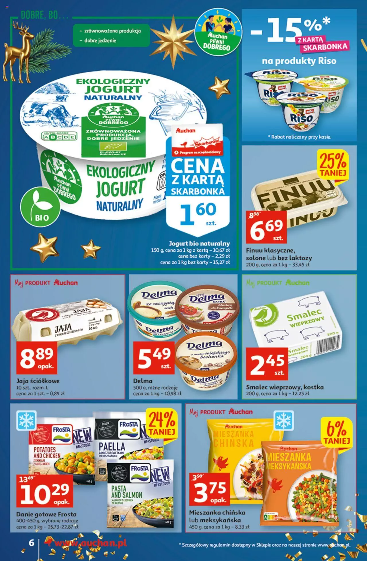 Auchan Koszyk Oszczędności Auchan Supermarkety gazetka ważna od 10.11.2022 do 16.11.2022 strona 6